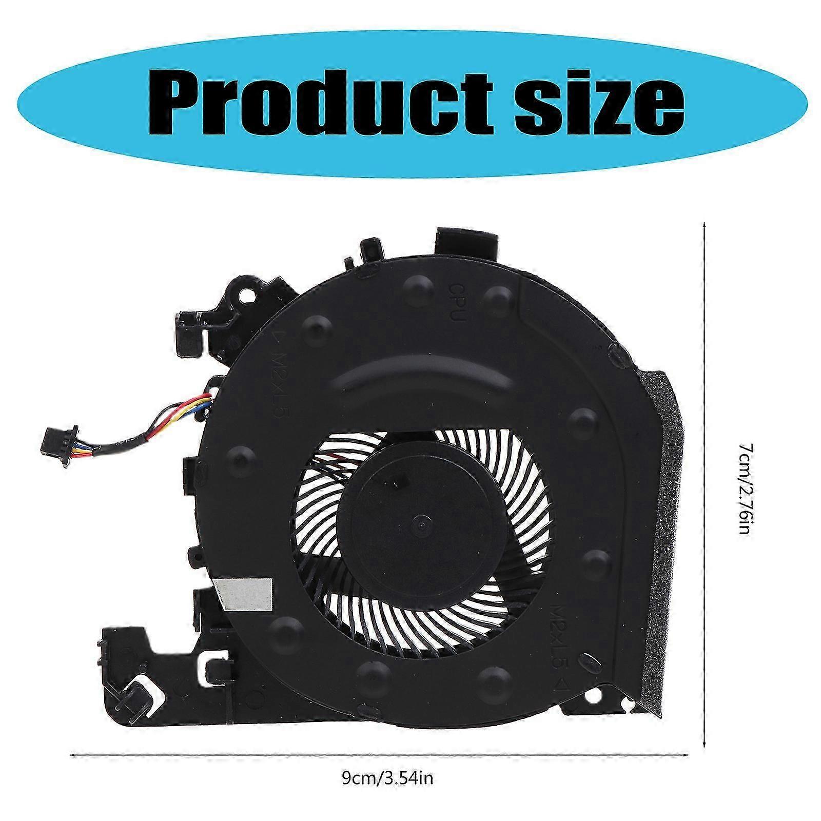 Original CPU GPU Fan for HP Pavilion 15 CX CX0049NR CX0071NR CX0061TX L20334 L20335 001 TPN C133 CPU Cooling Fan