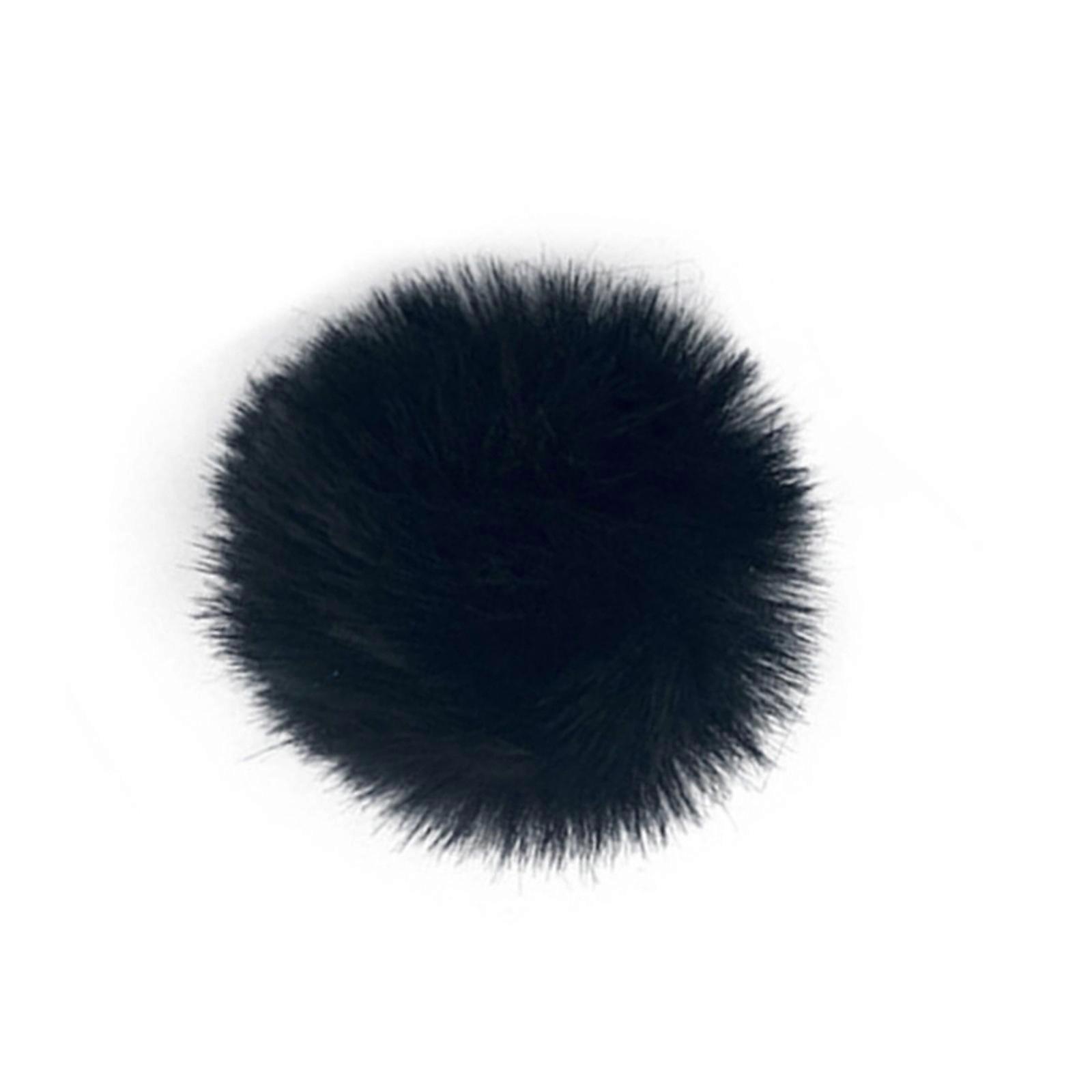 Windschutzmikrofone Windschutzscheibe Windschutzscheibe, pelzige Windschutzmikrofone für LARK MIX 02 Lavaliers Mikrofone schwarz