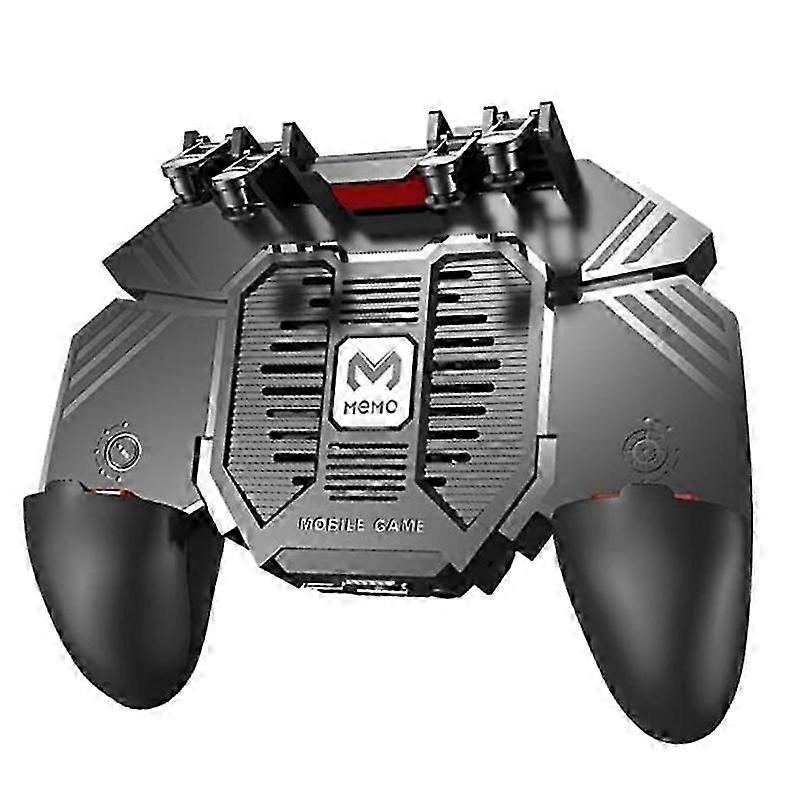 MEMO AK77 Game Trigger Phone Cooler Fan Game Controller Controller with Fan Mobile Trigger Joystick