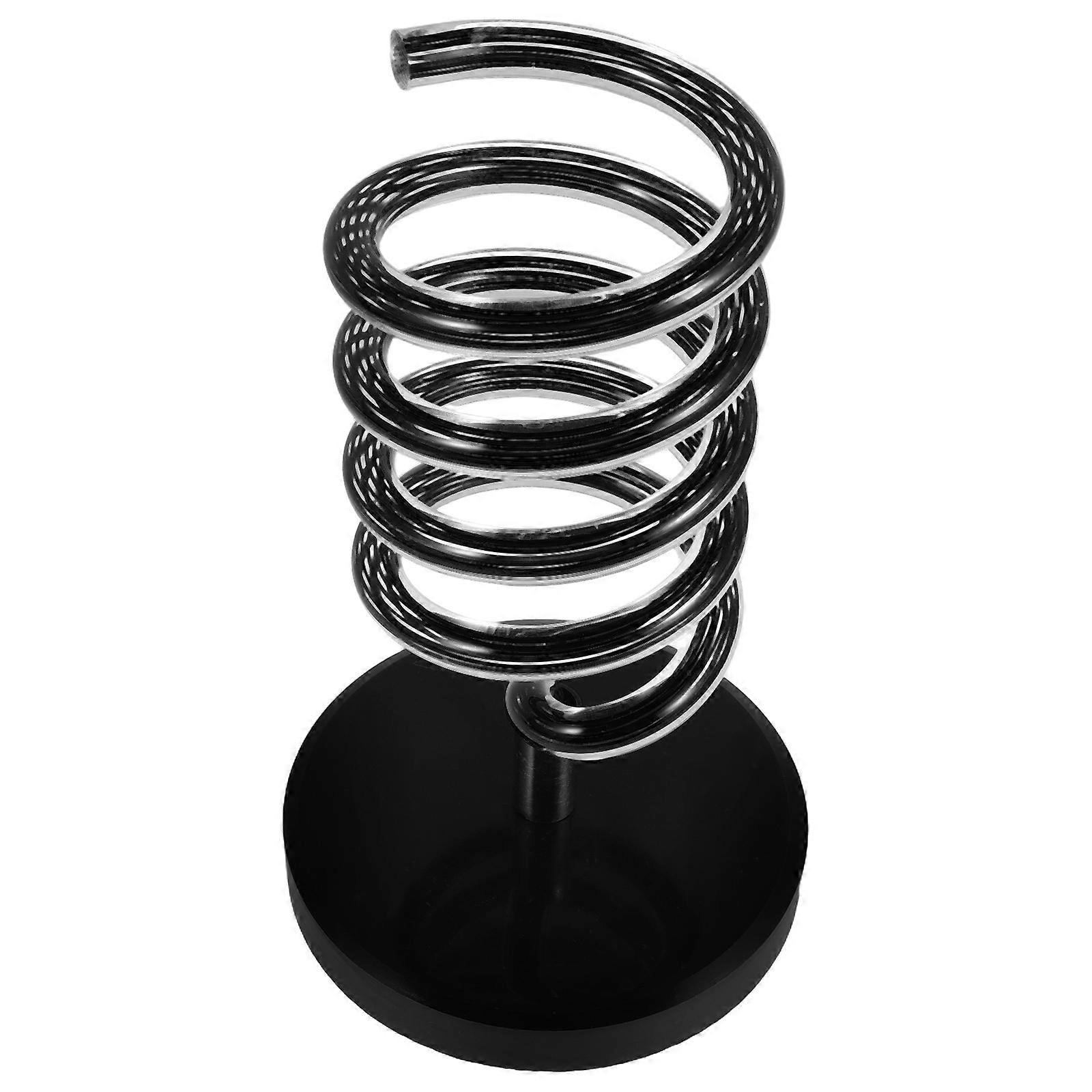 Blow Dryer Stand Styling Tools Organizer Salon Use Plastic Material Spiral Shape Organization 1Pack