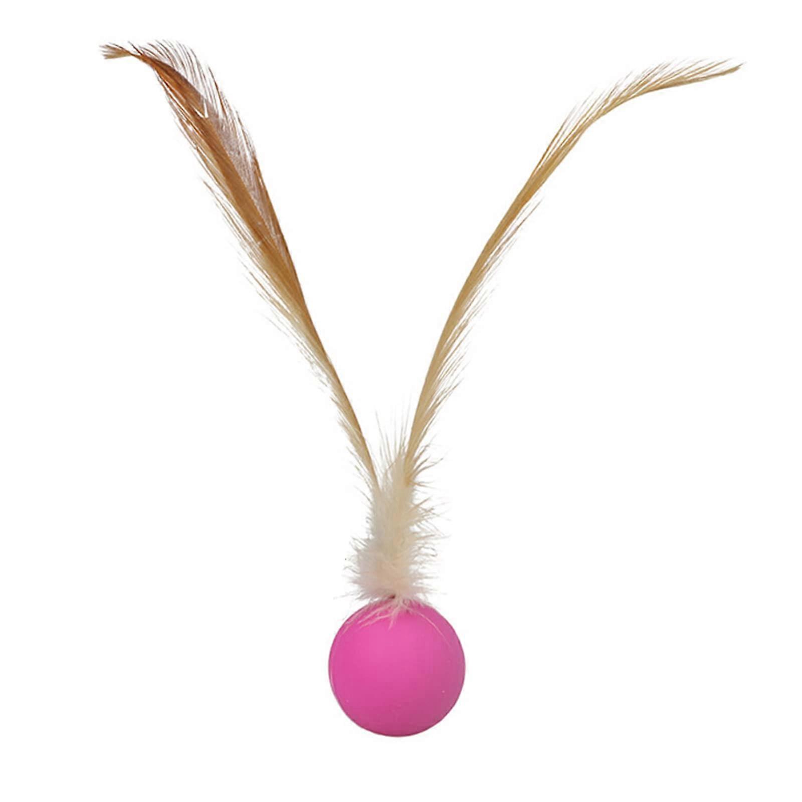 Dog Interactive Balls Rubber Chew Toy For Puppies And Kittens, Bouncing Chasing Ball Set Small, Durable Rubber