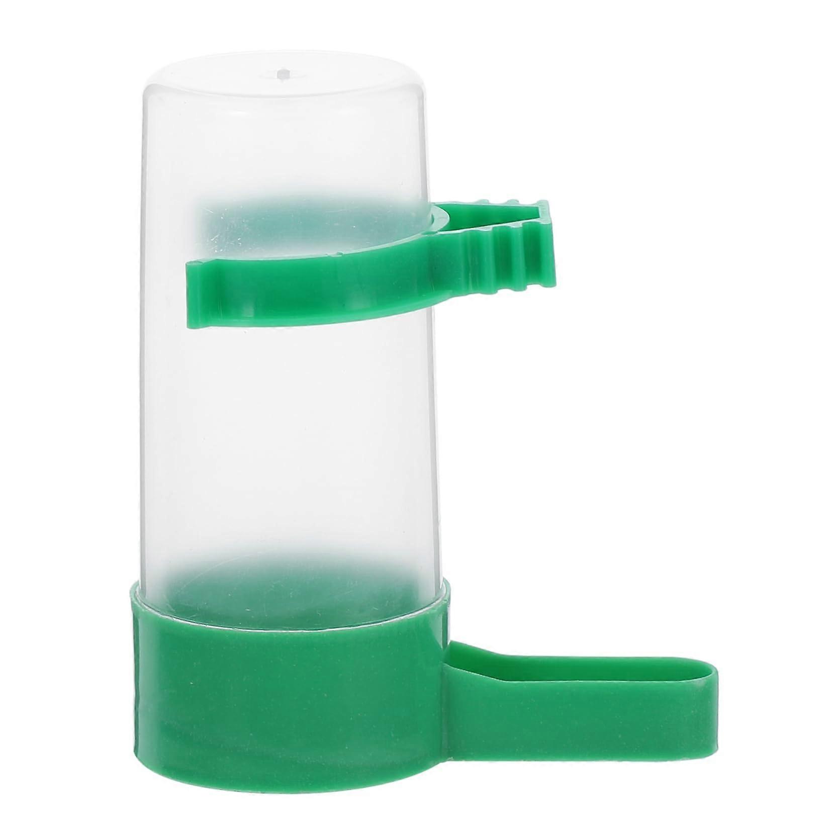 Pack of 5 Automatic Drinking Fountain Water Dispenser for Parrots Bird Bath