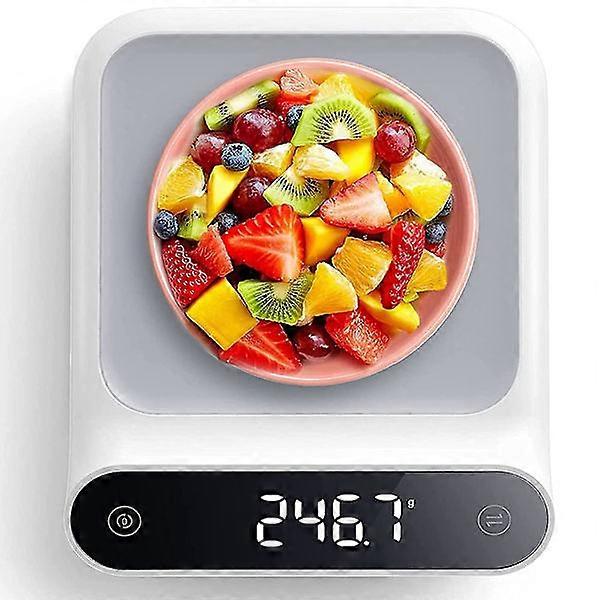 Digital Kitchen Scale, Electronic High Precision Scale Weighs Up to 5 kg (Precision 1g) - Multifunct