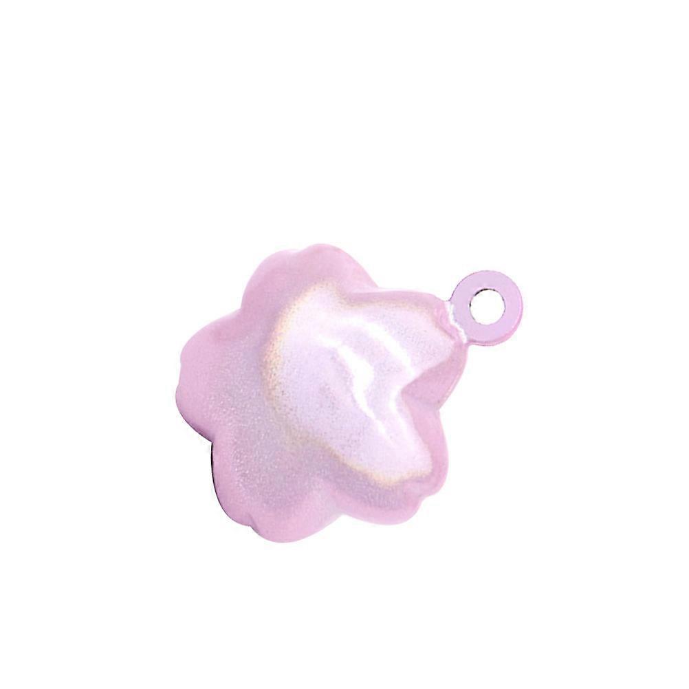 Bells Pendant Accessories Cherry Blossoms Shape Seal Wrinkle Paint Japanese Water Bells Copper Bells Hanging Accessories Supplies for DIY Hanging