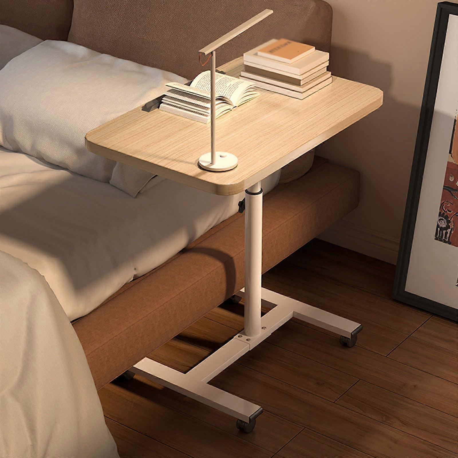 Portable Folding Table, TV Tray, Folding Computer Desk, Movable Bedside Table, Height Adjustment 5989 cm