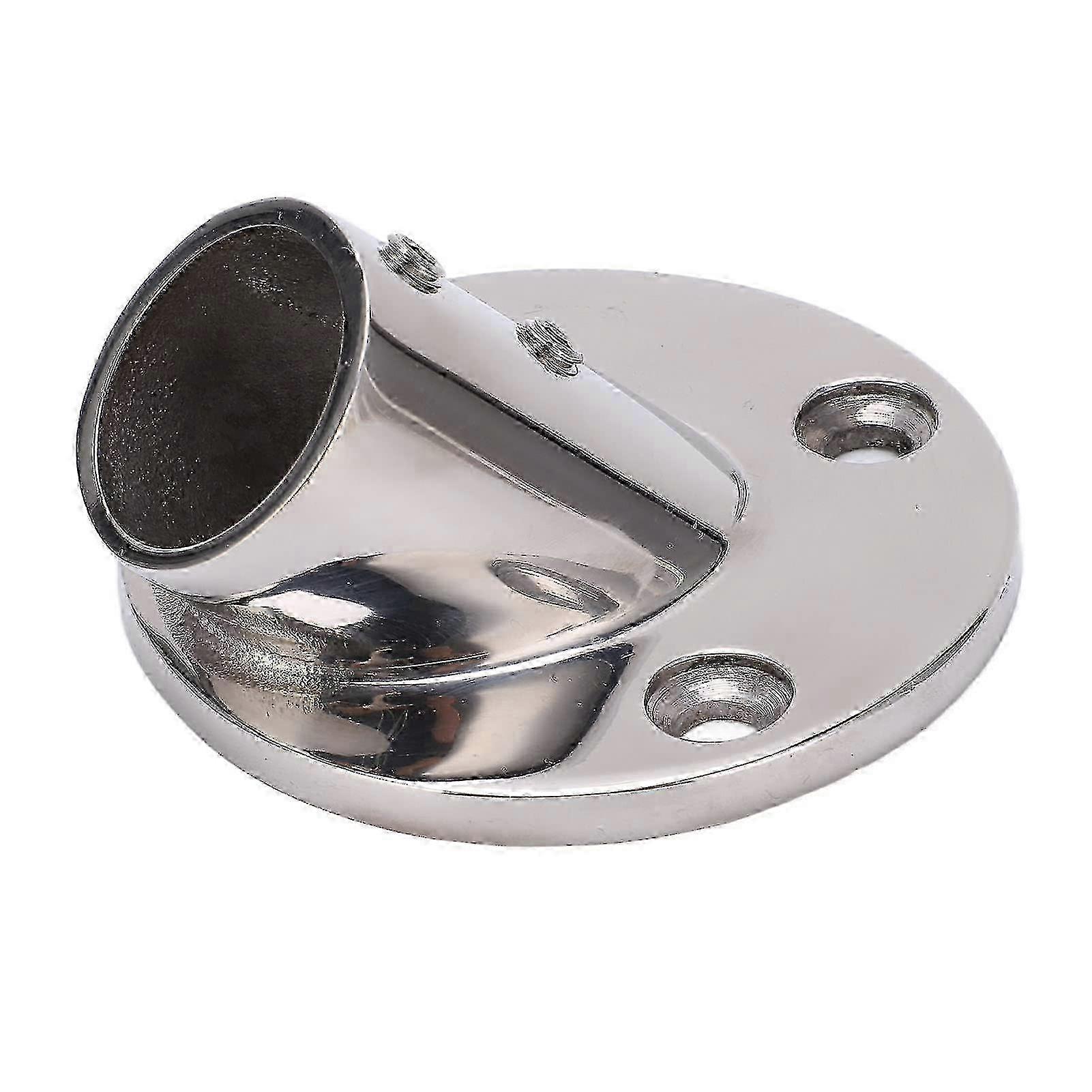 Precision-Engineered Round Handrail Bases Heavy-Duty and Rust-Resistant Designed for 25mm Diameter Tubing Edition 0731