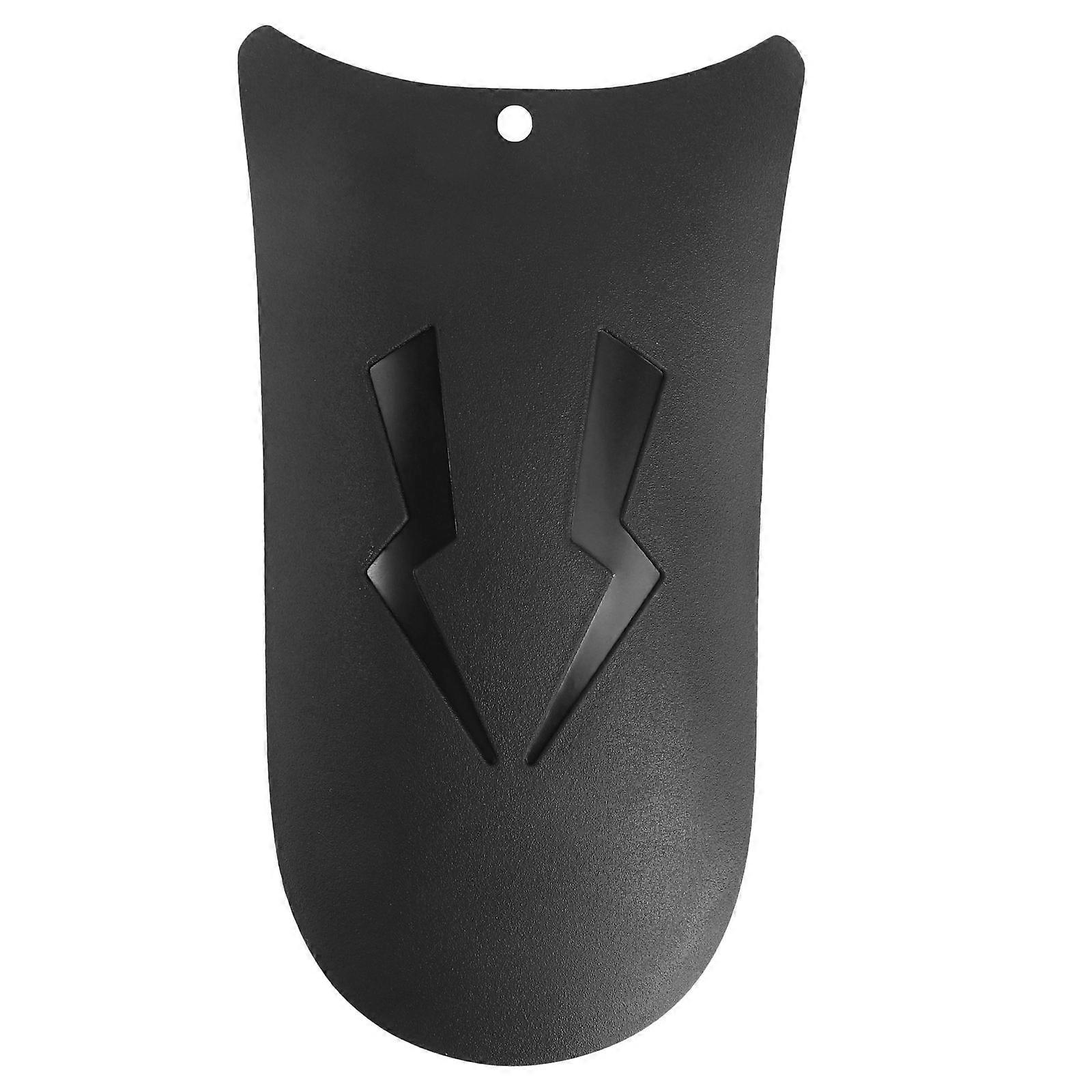 Durable Black Motorcycle Mudguard PP Material Protects Front Wheel from Debris 1pc