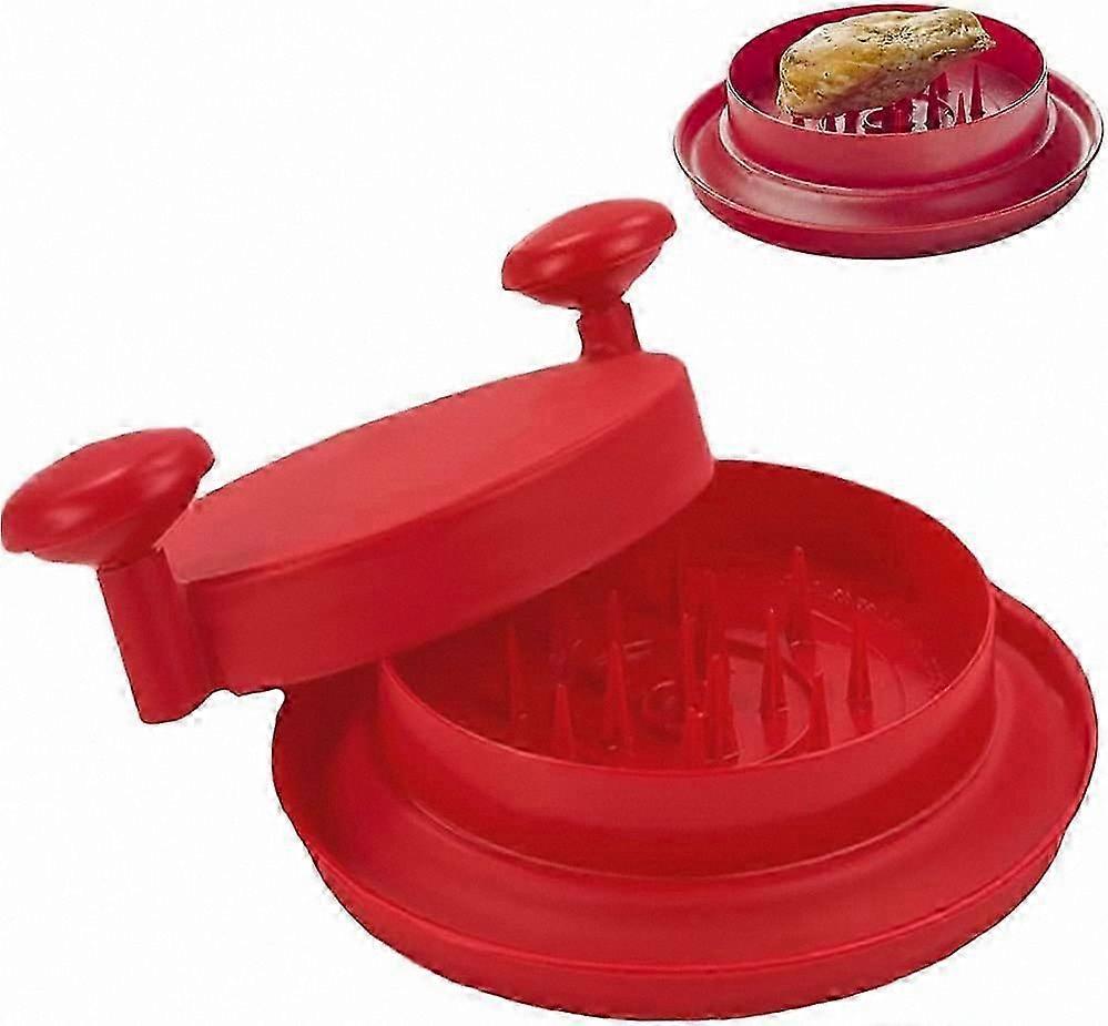 10.3" Manual Meat Shredder with Ergonomic Handle (Red)