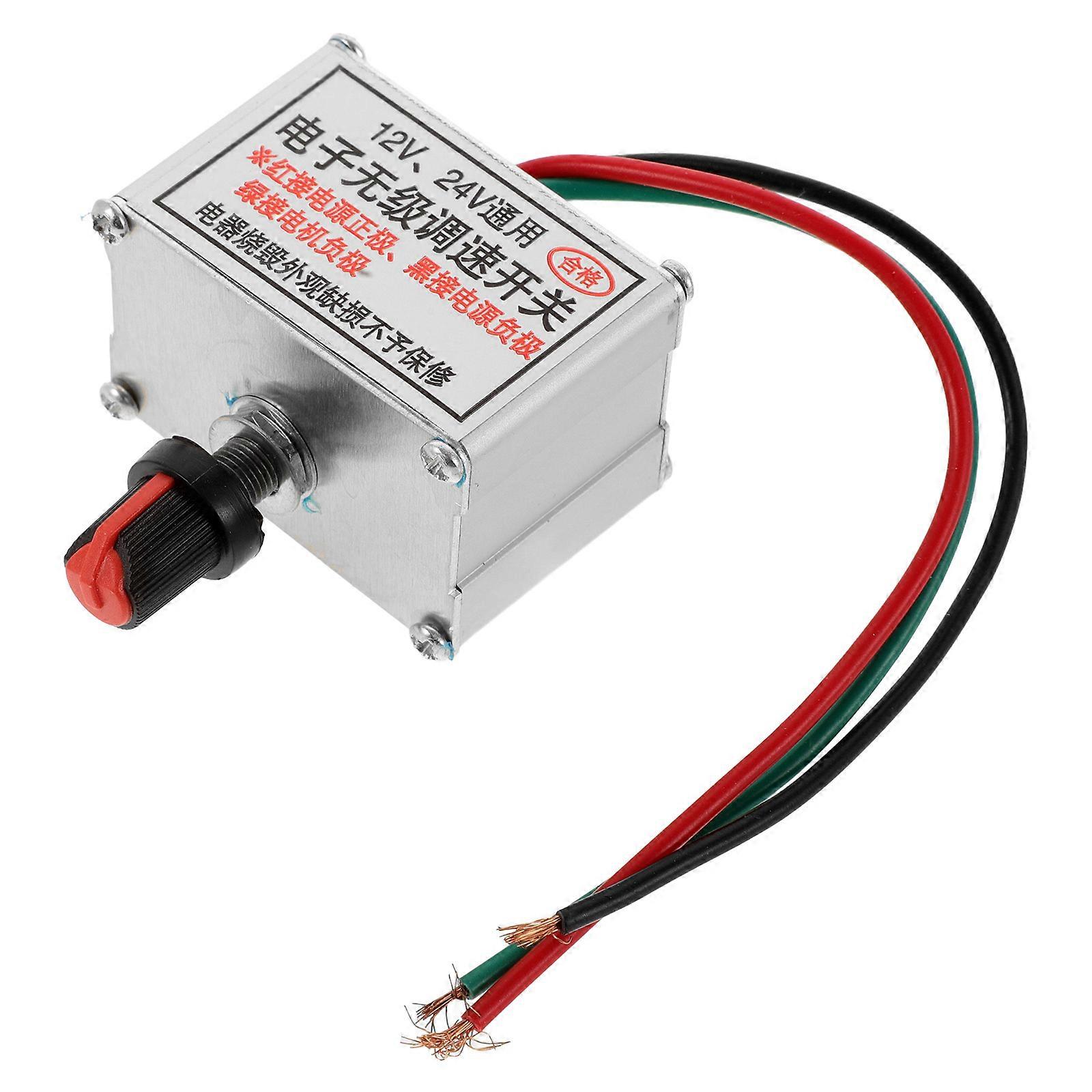 DC Motor Speed Controller for Car and Truck Heaters 1 Set Speed Regulation Electronic Switch for Adjustable Fan Speed