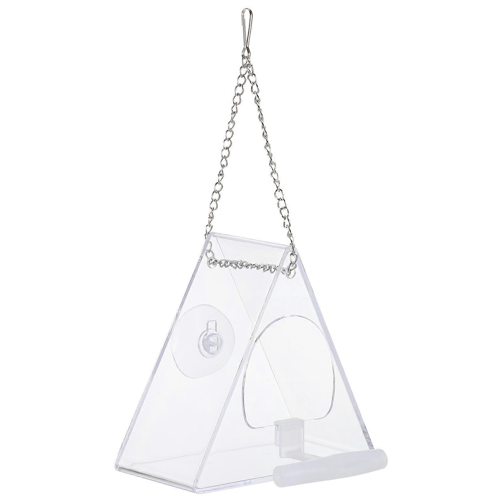 Acrylic Bird Feeder for Outdoor Window Viewing – Durable, Stylish, and Easy to Install Garden & Patio Bird Feeding Solution