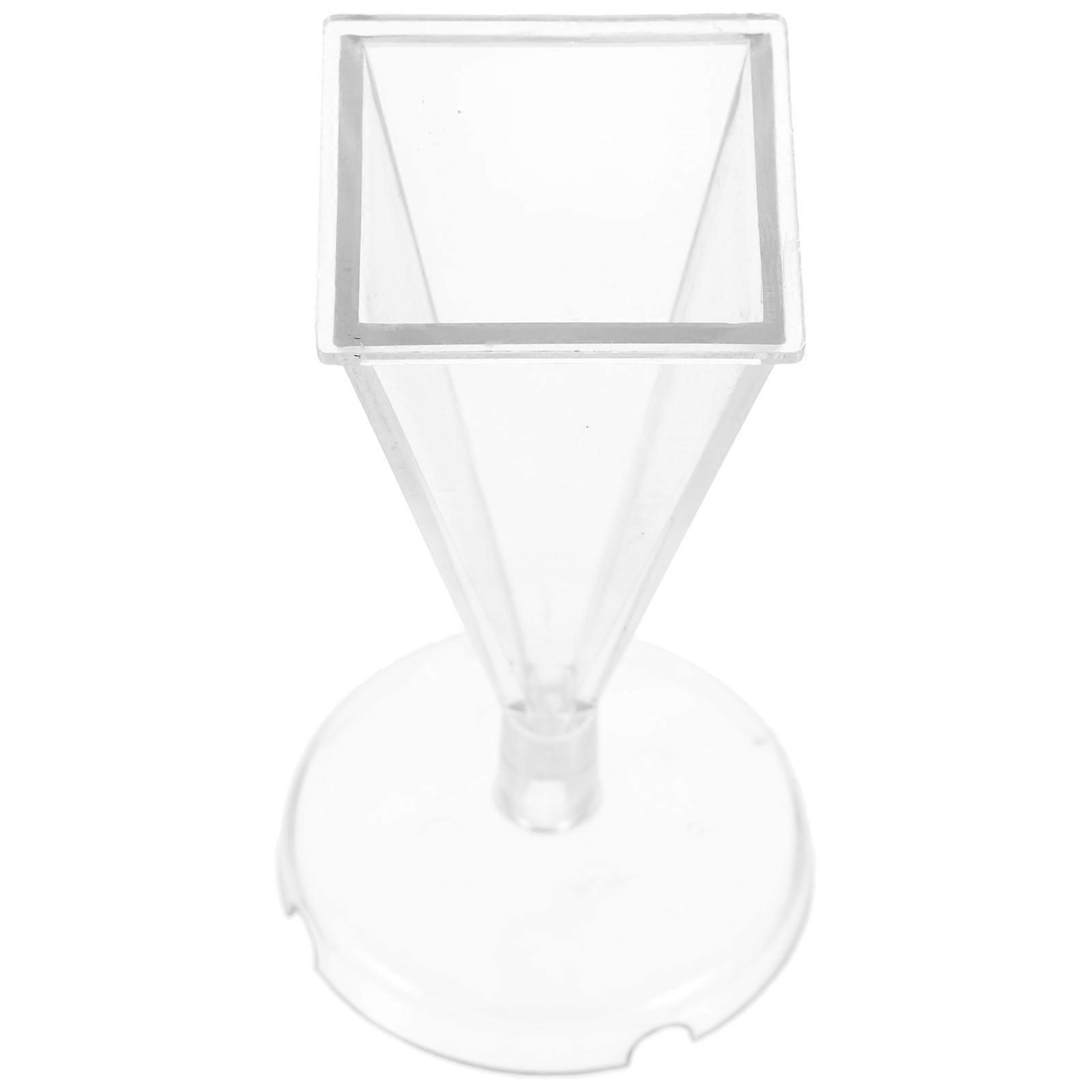 Soap Making Mold Practical Pyramid Mold Resin Projects for Beginners 8.00x8.00x14.50cm 1 Piece