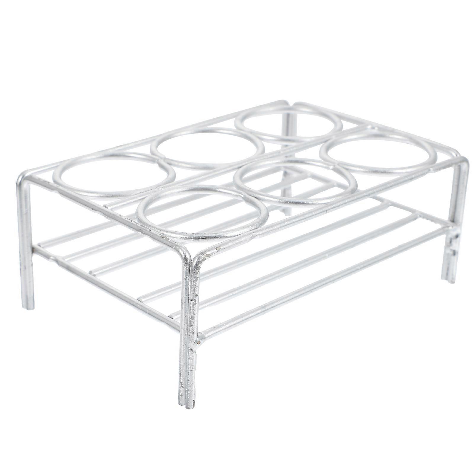 Laboratory Crucible Stand Supporting Tool Made of Nickel-chromium Wire Silver Color