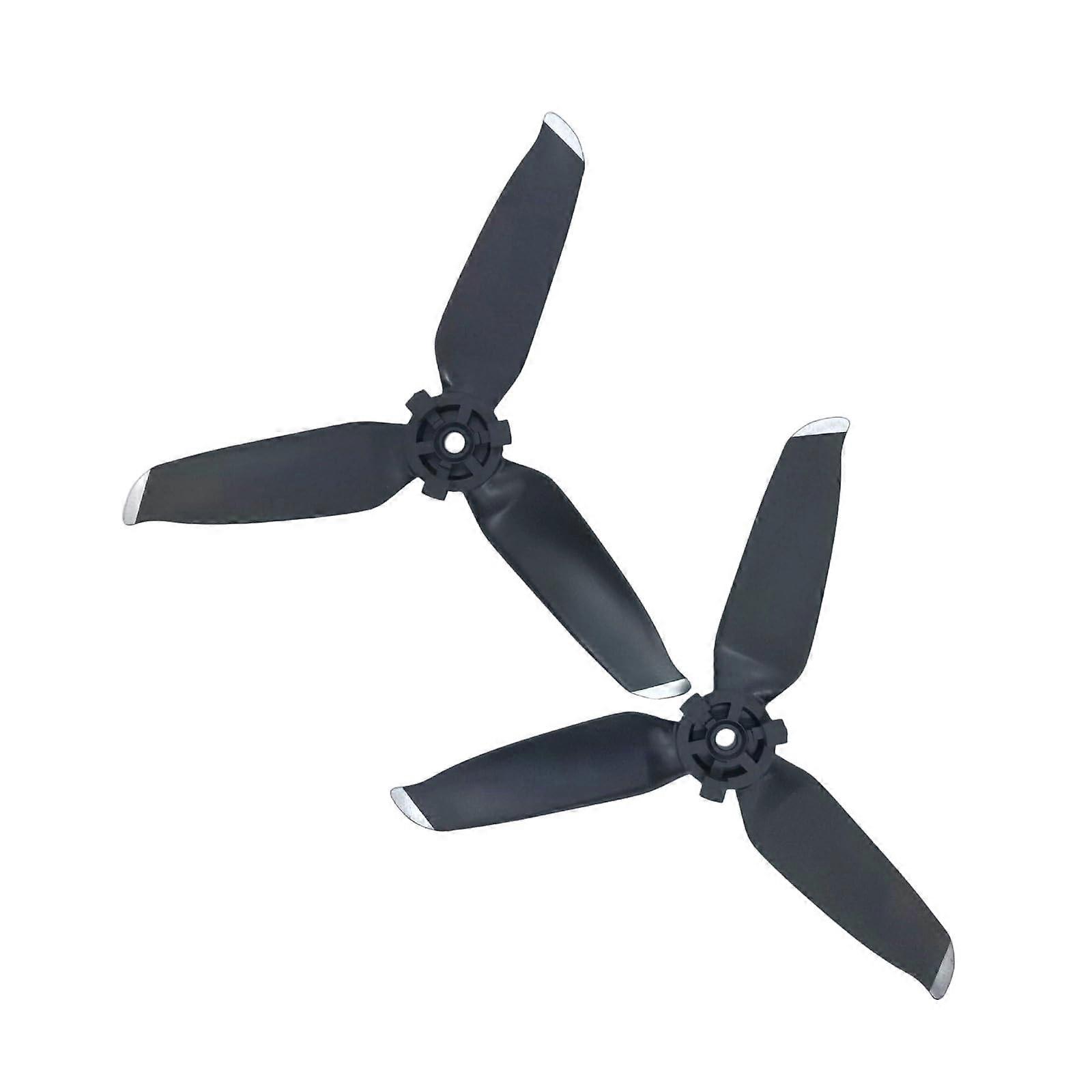 2 Pack Quick Install Golden Propeller Set for FPV Racing Airplane Parts Silver