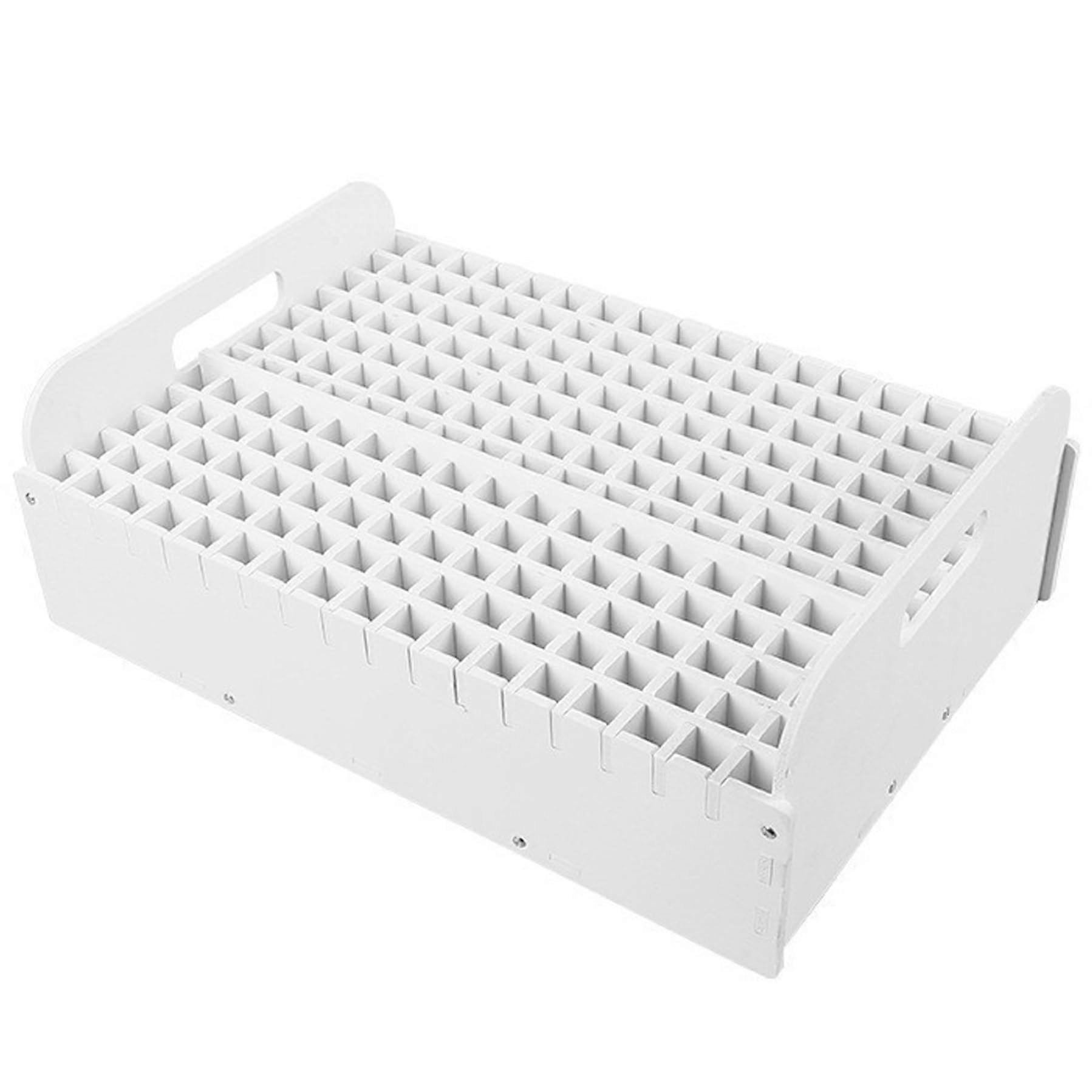 Marker Organizer Case 204 Slots With Portable Handle Space Saving Marker Holder For Paint Markers And Dry Erase Pens