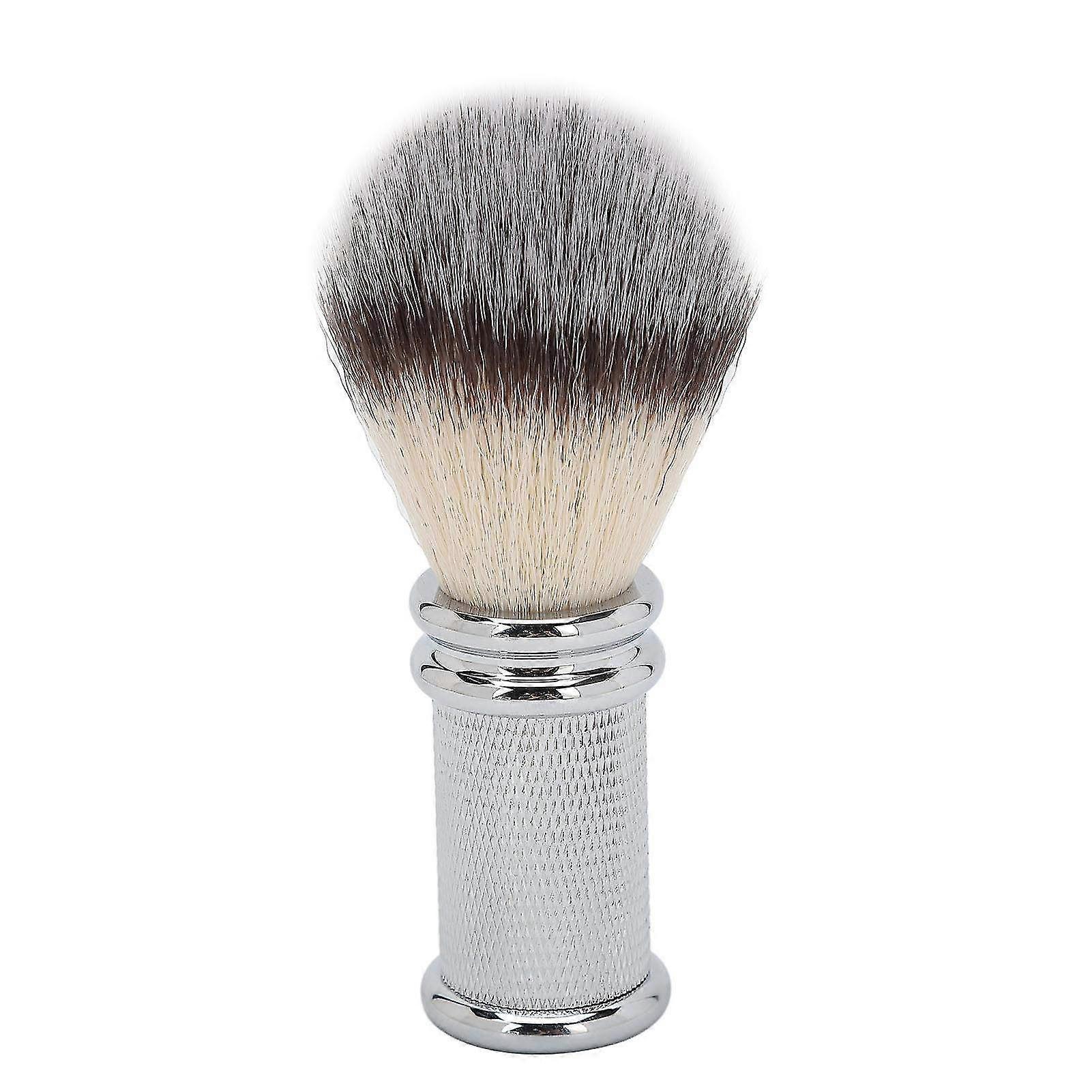 Professional Soft Bristle Beard Brush - Portable & Quick Dry Design, Easy to Lather for Home Salon Grooming for Men