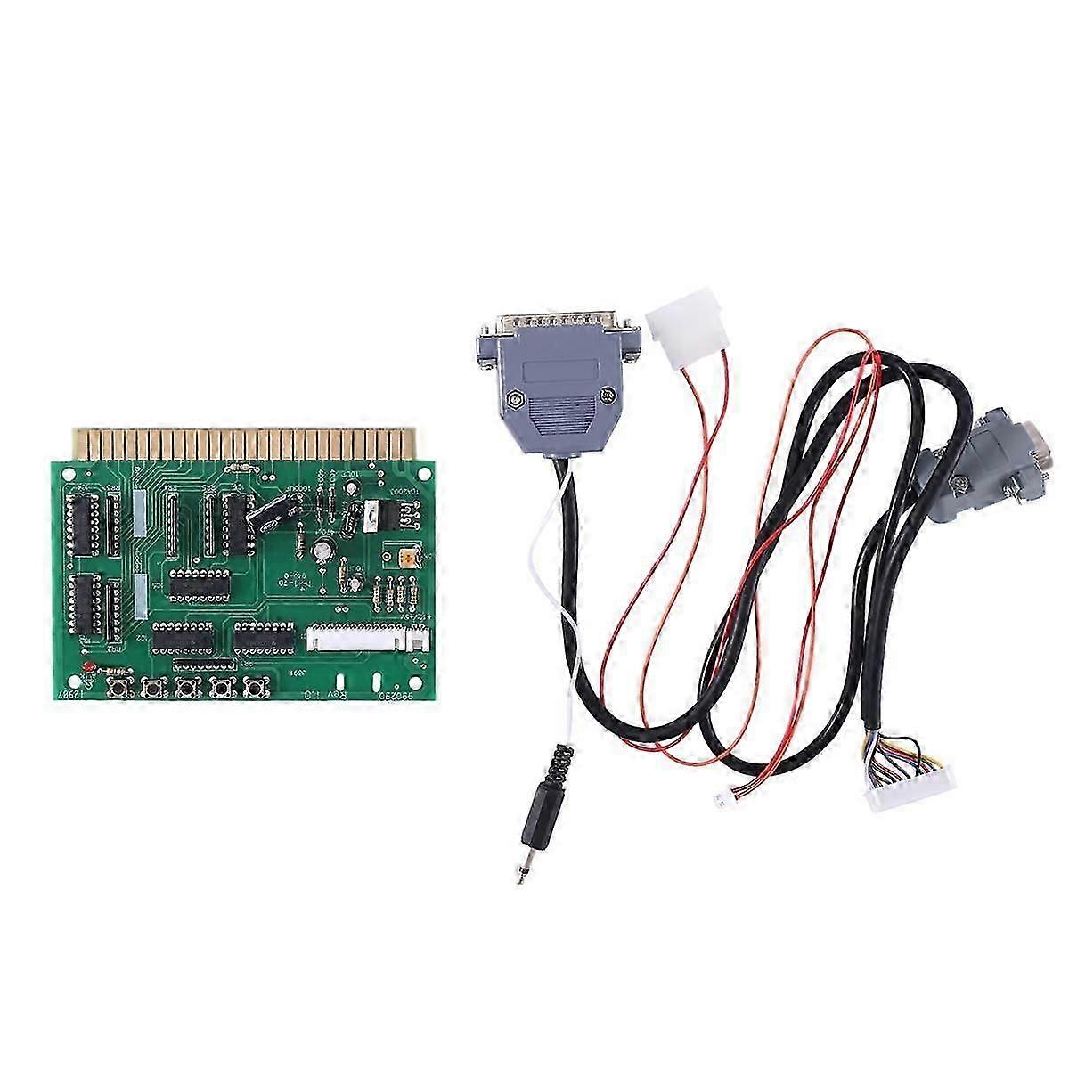 PC To Jamma Converter Board Game PC 2 Jamma Computer To Game Keyboard To Joystick Converter