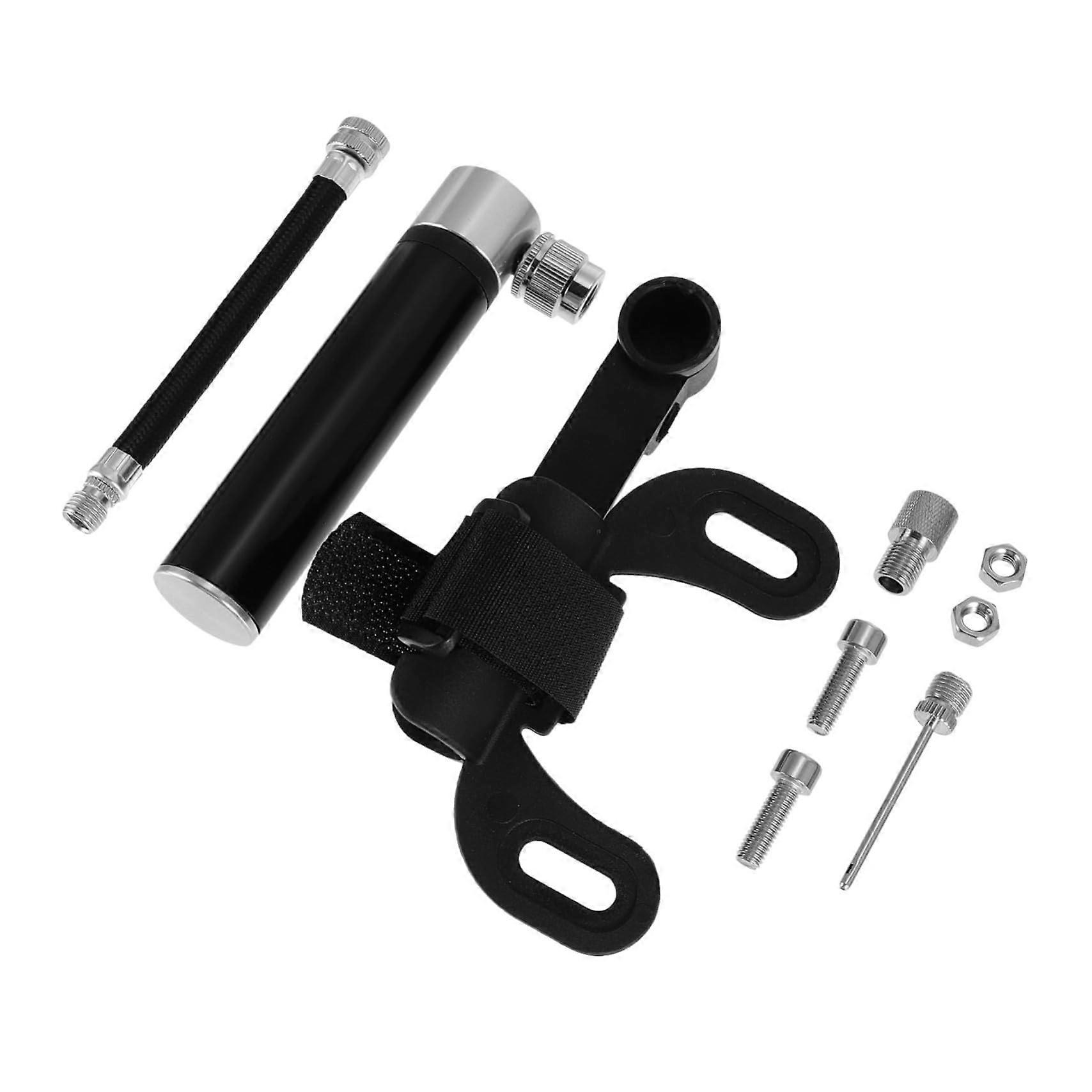 Portable High Pressure Bicycle Pump With Gauge For Presta And Schrader Valves Foot Pump For Bike Tyres And Dampers