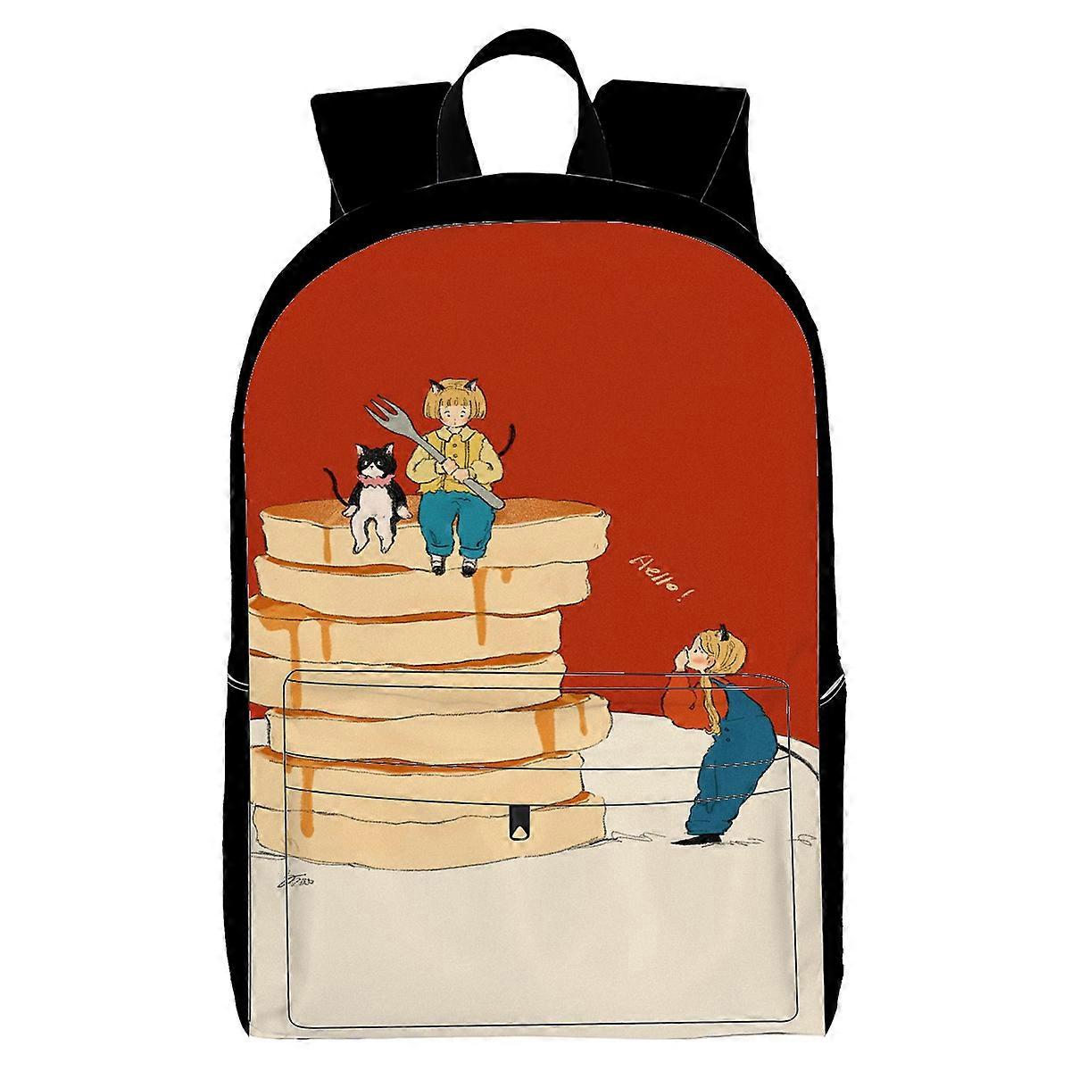 Backpack, with Multiple Organizational Compartments, Fits 15.6 Inch Notebook, for Travel, Teen, Business Work R3518