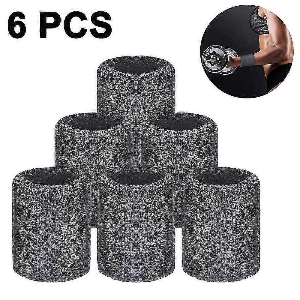 Soft Sport Sweatbands & Wristbands - Comfortable Absorbent Bands for Gym, Running & Athletic Use