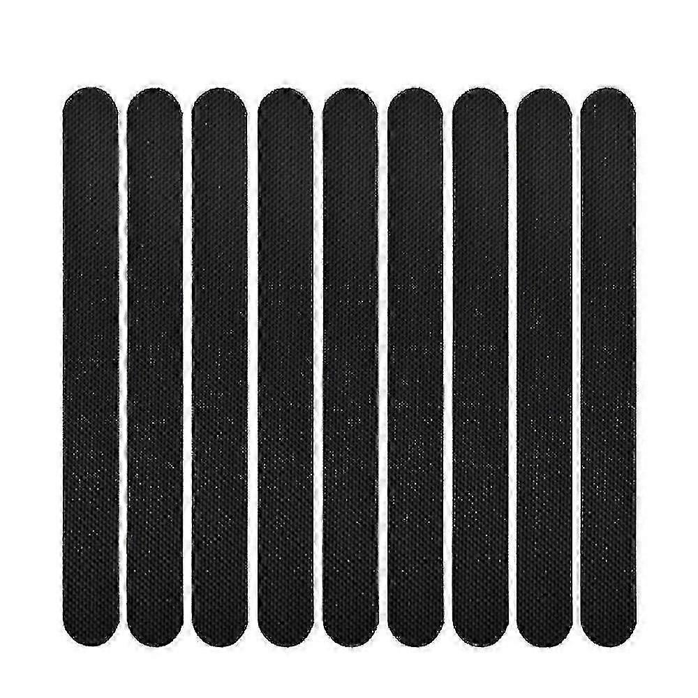 浴槽、シャワー、バスマット用滑り止めテープステッカー24パック安全バスシャワー滑り止めテープ-ブラックCIR