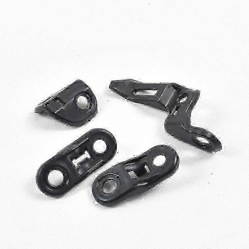 4-Piece ABS Black Fairing Shell Mount Brackets Compatible with Honda CBR1000RR Models 2008-2015