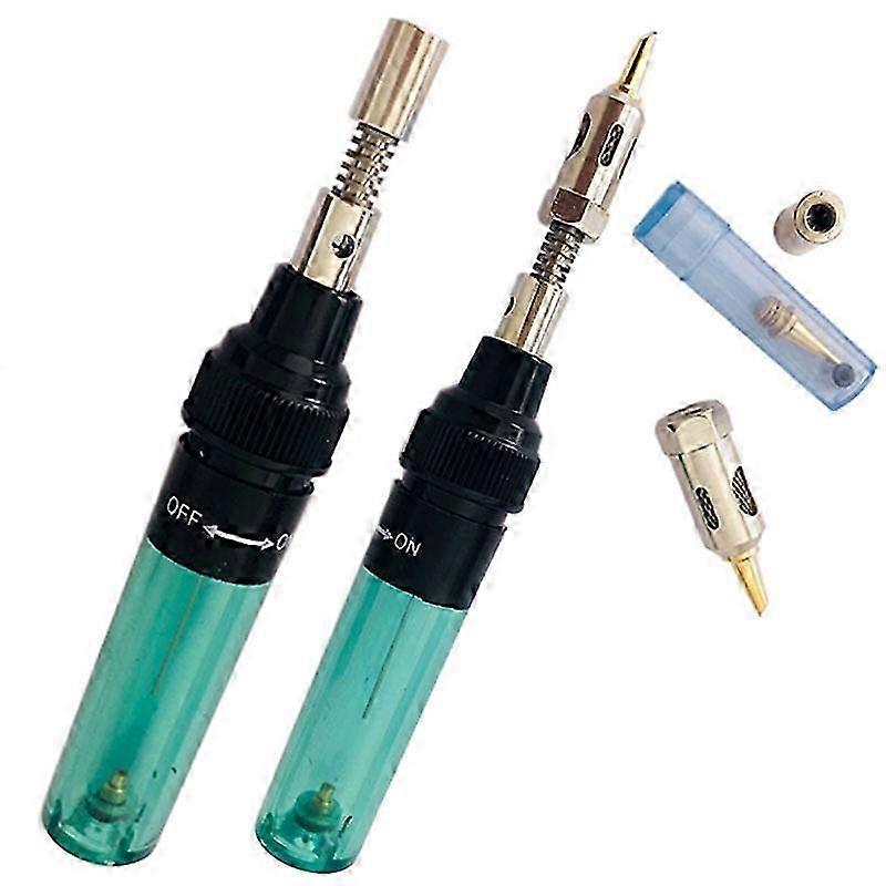 Wireless 1300°C Gas Soldering Iron Pen - 3-in-1 Butane Welding Pen with High-Temperature Burner for Versatile Applications