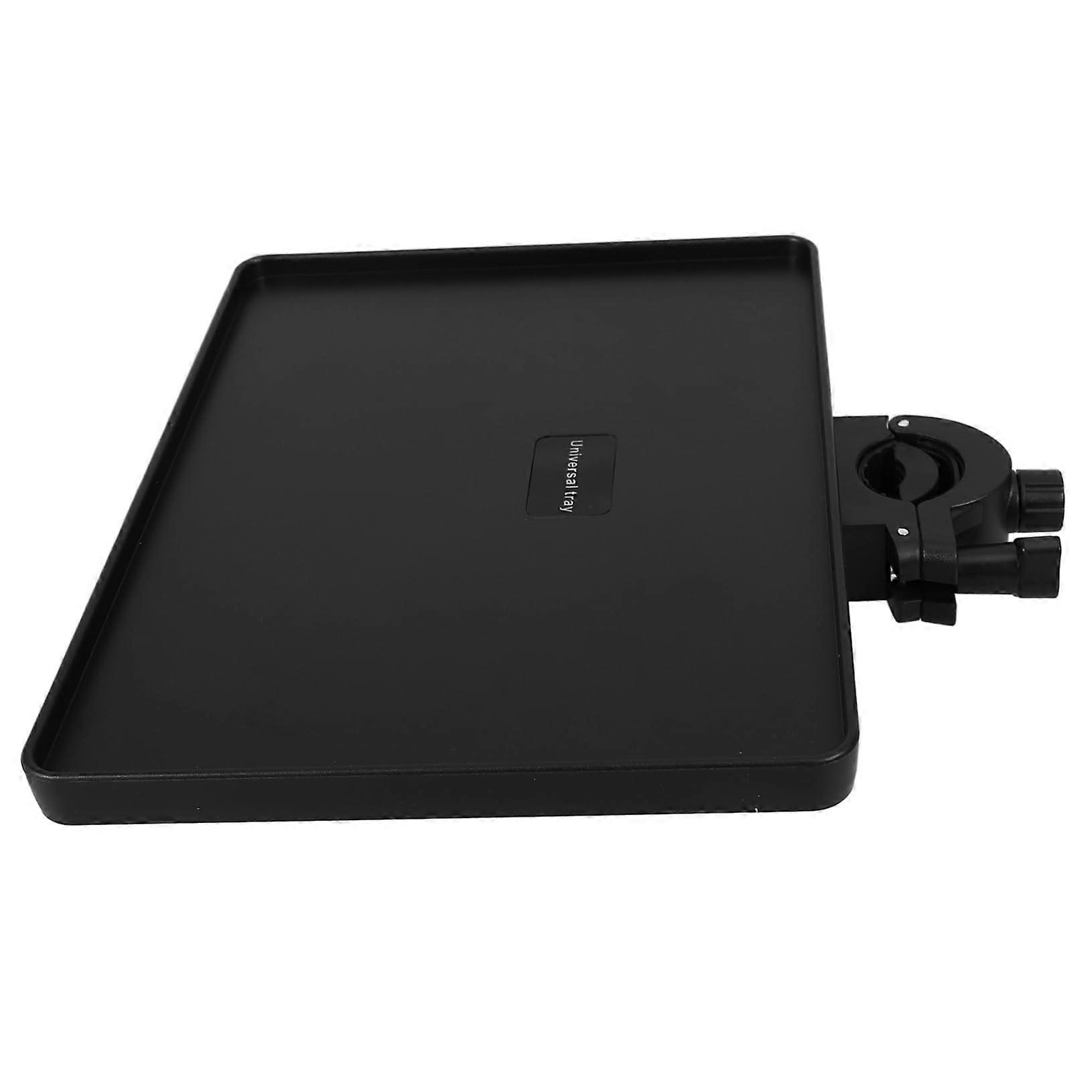 Height-Adjustable Microphone Stands With Sound Card Shelf For Live Streaming Compatible With Mics And Camera Mounts