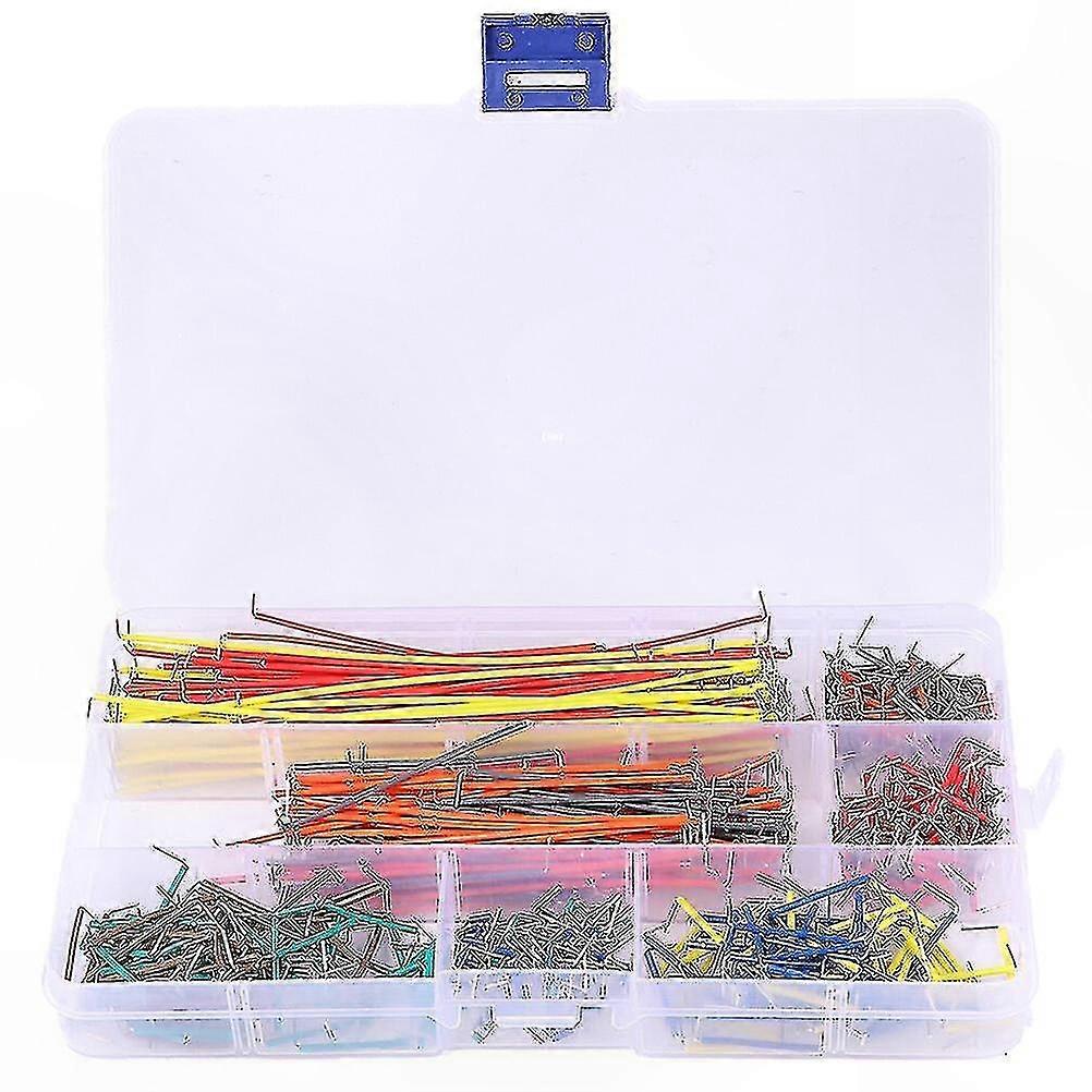 540-Piece Breadboard Jumper Wire Set for Electronics Projects