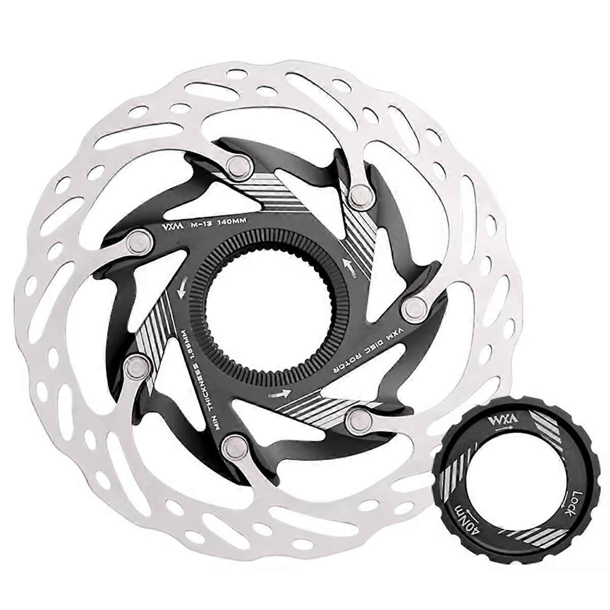 140mm Center Lock Hydraulic Disc Brake Rotor, Aluminum Alloy, A