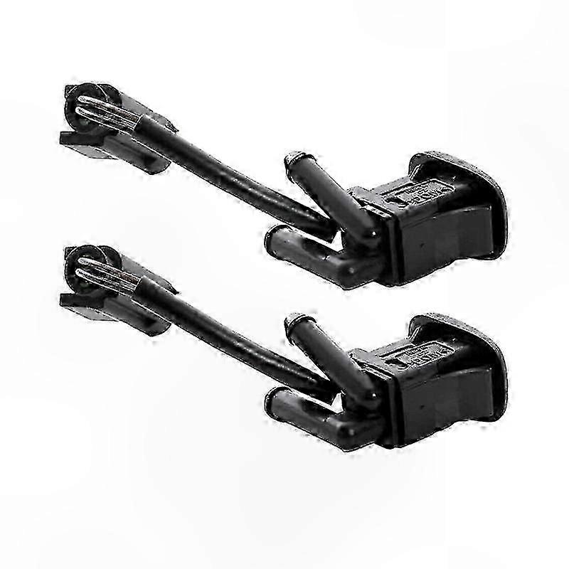 Windshield Washer Nozzles with Heating Function for 1997-2003 E39 5-Series Models Dual Inlet Squirter Jets Replacement Parts