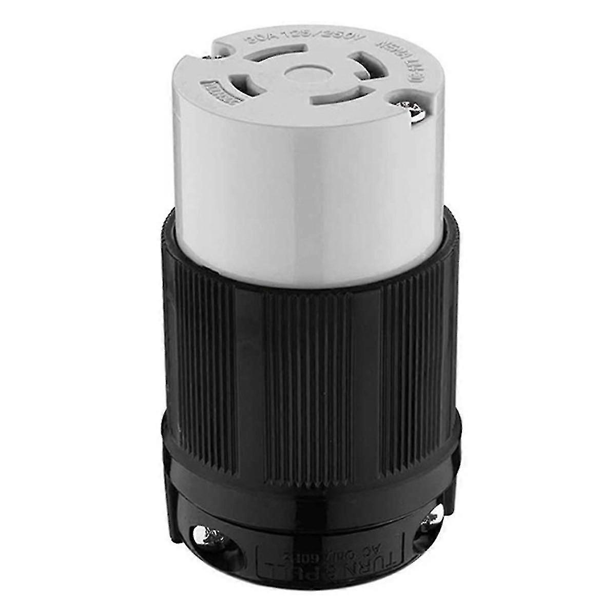 L14-30r 30 Amps 125v 4-pin Generator Twist Locking Plug Connector Female Receptacle American Power