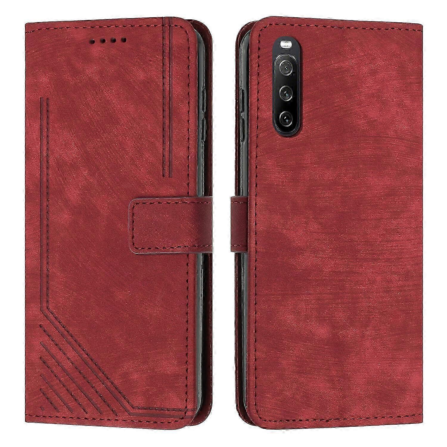 Case for Sony Xperia 10 IV Magnetic Splash and Scratch Proof Leathe...