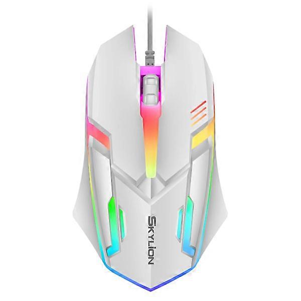3 Keys Mouse Colorful Light Gaming Mouse