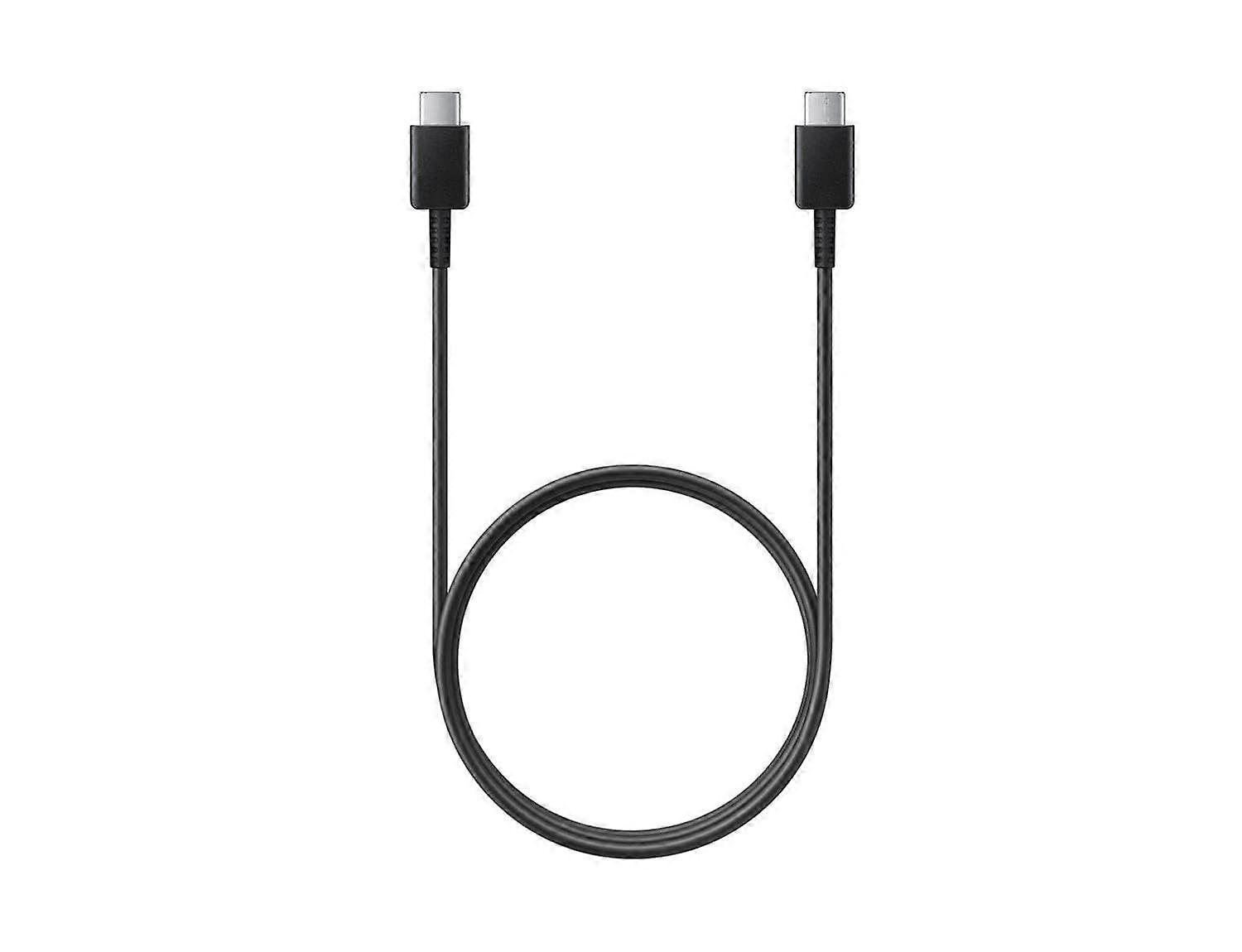 USB-C till C datakabel, 1,0 m, svart svart 1,0 m