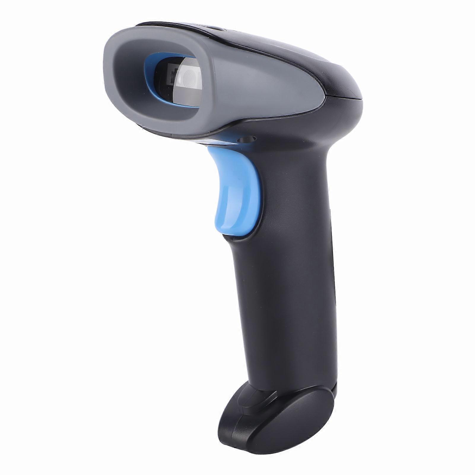 BT 2.4G Wireless 1D 2D Barcode Scanner with 2000mAh Battery