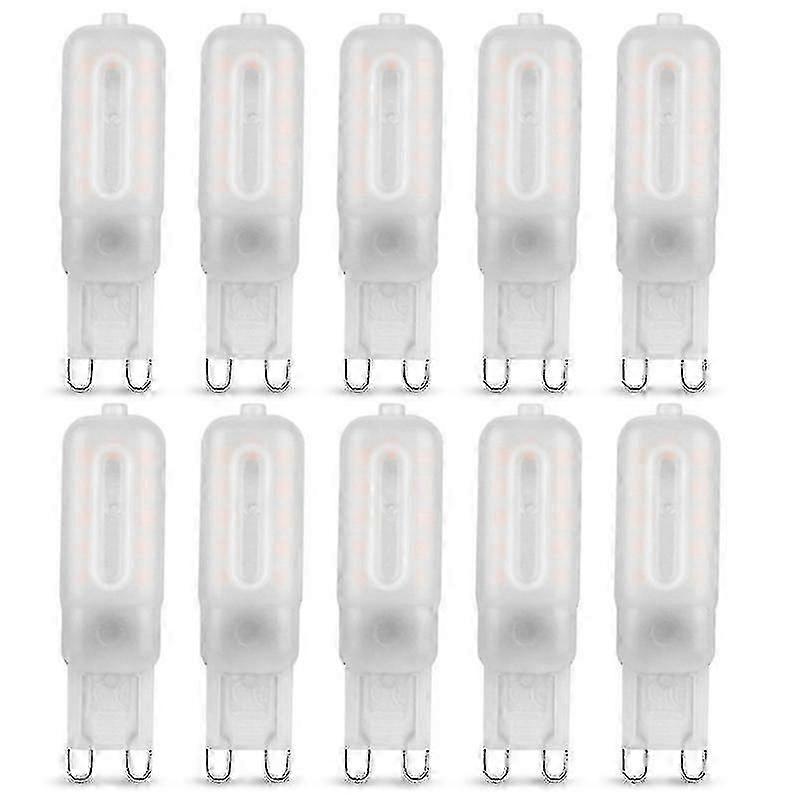 10pcs G9 Led Lampe 5w Blanc Froid 6000k 220v Remplace les lampes halogènes non dimmables