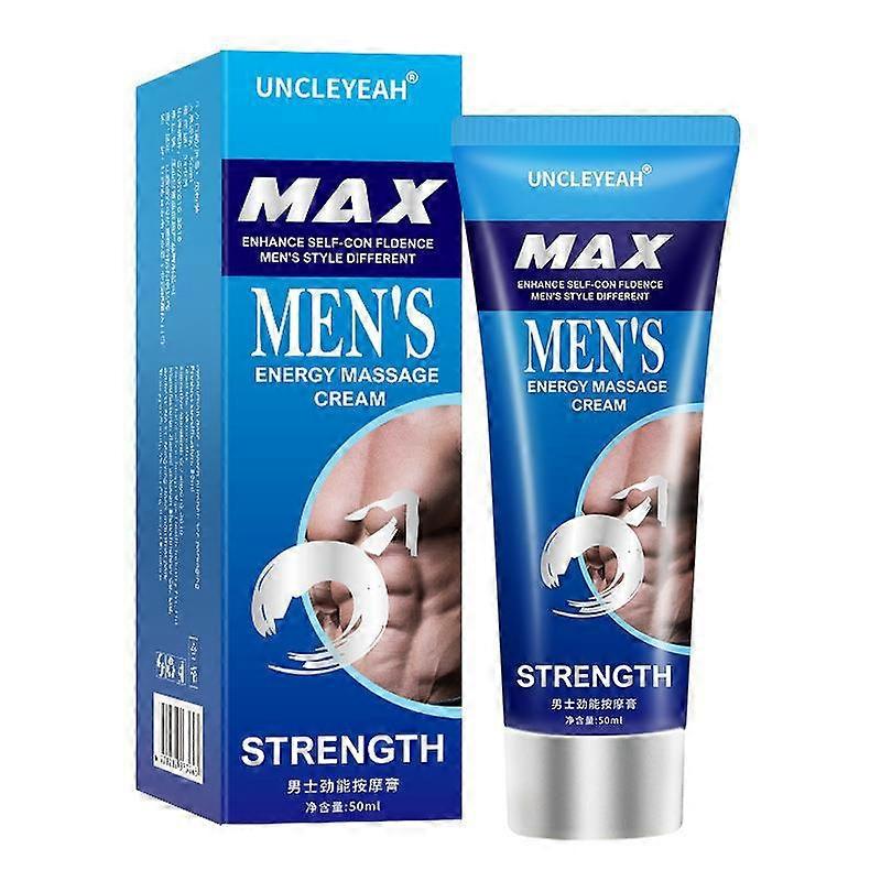 Thicker Longer Strong For Male, Erection Cream For Men Longer Time 60ml