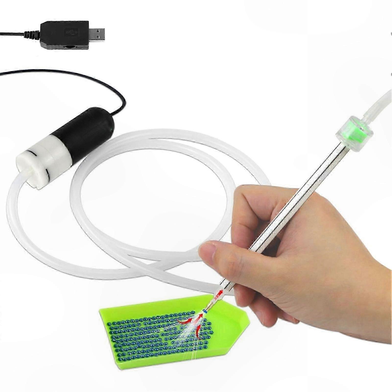 5D Diamond Art Pen with Wax Pad and Metal Nib for Crafting Beads Painting Tools Accessory Kit