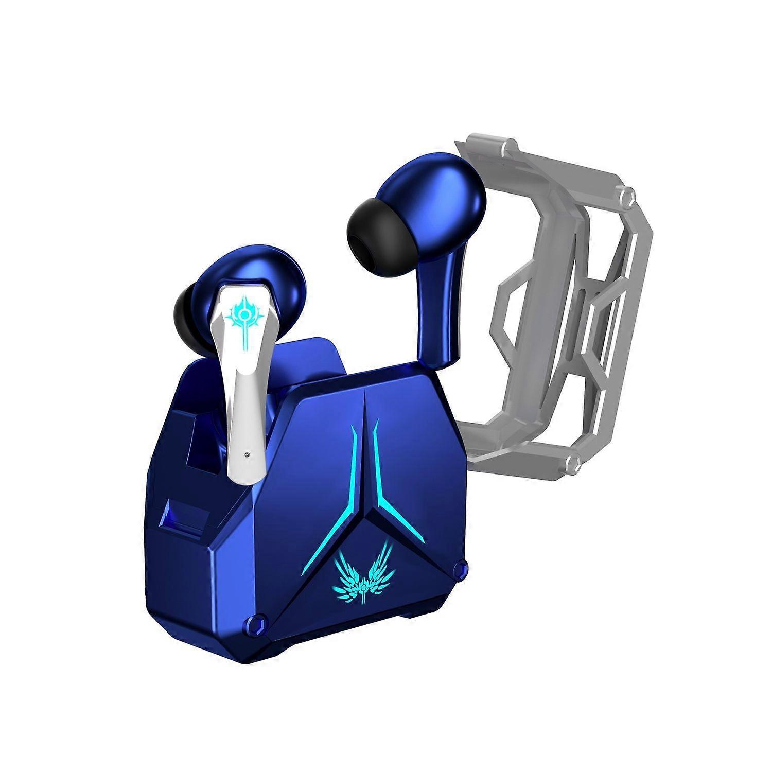 Wireless Earphones Bluetooth 5.2 TWS with Microphone for iPhone Android(Blue)