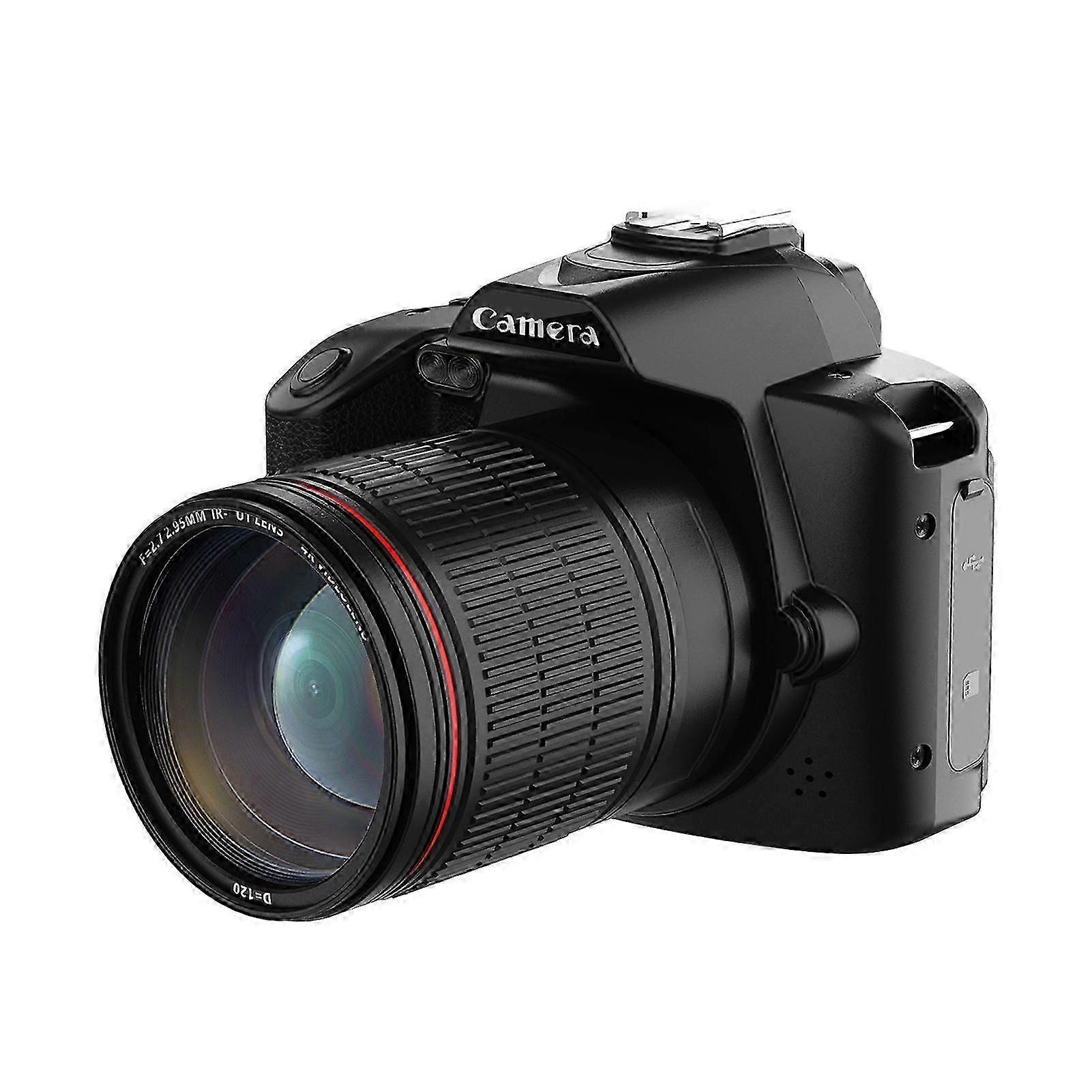 4k Digital Camera Wifi Digital Video Camera 64mp Dual Lens 3 Inch Ips Screen 16x Anti-shake Zoom Night Vision Built-in Battery Beauty Filters With Ext