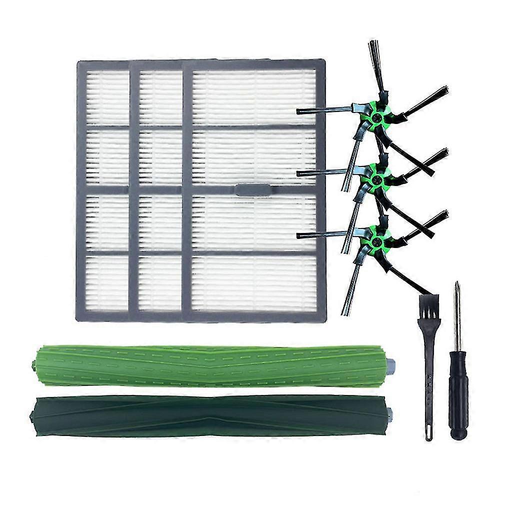 Replacement Set  Roller Brush + HEPA Filter + Side Brush for Roomba S9+
