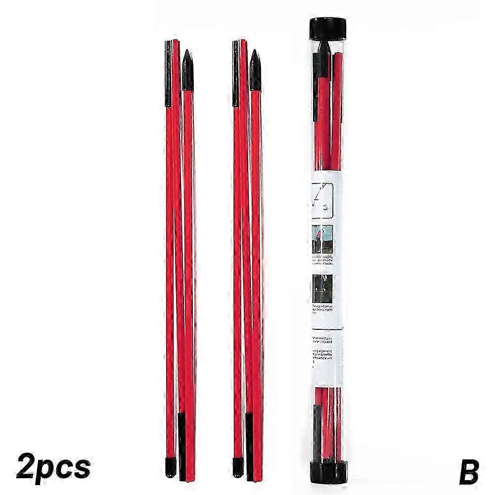 48" Golf Alignment Stick Rod Pole Full Swing Training Setting Practice Folding 2025