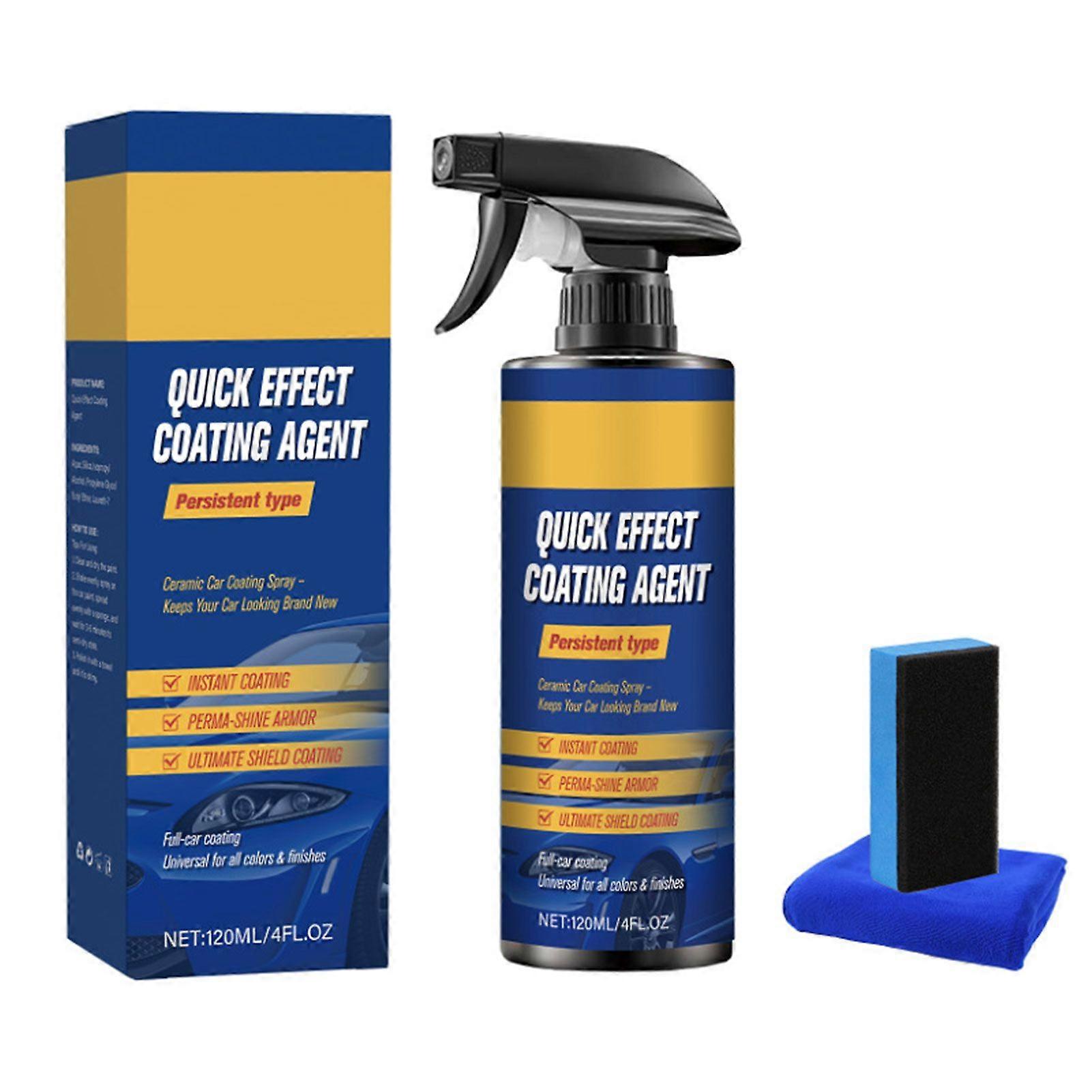 120ml Advanced Car Quick-Acting Coating Agents Spray Quick Effect Coating Spray for Shine Protection