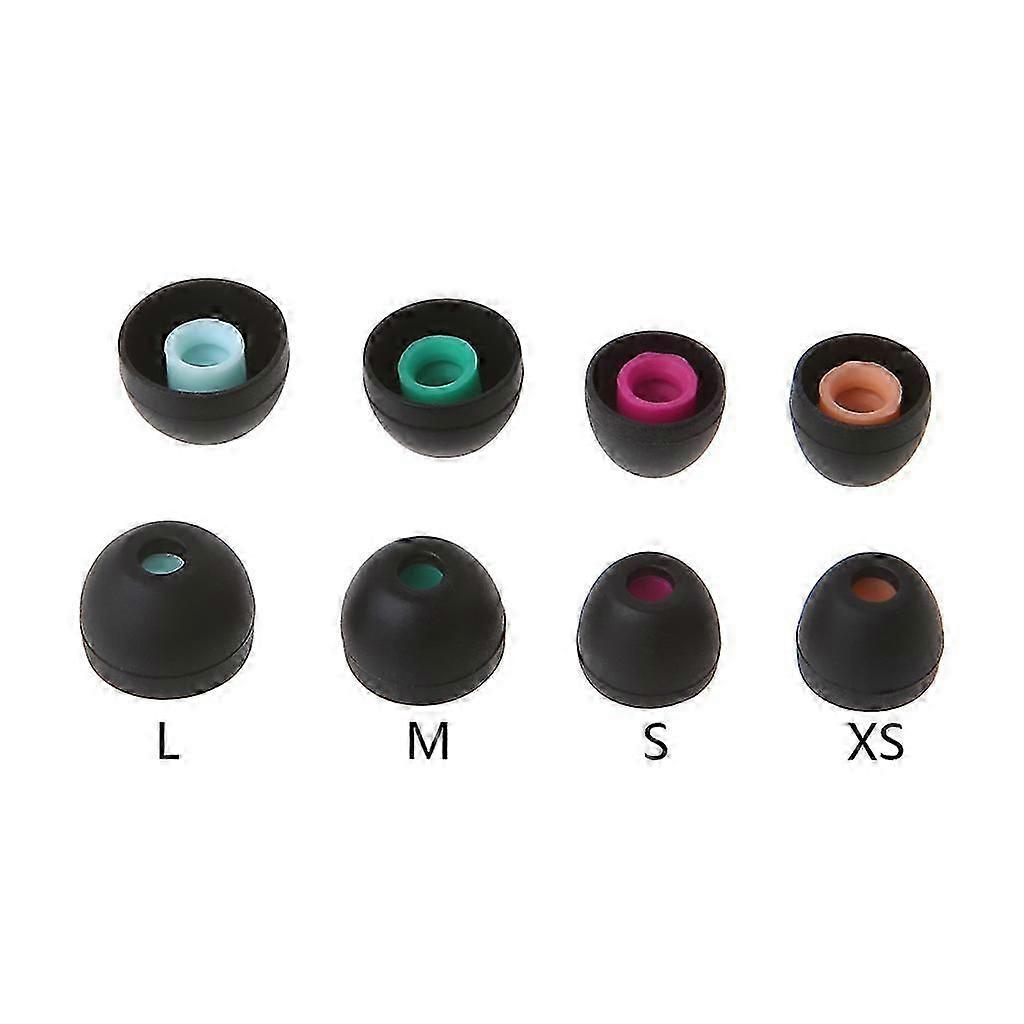 1 Set Corded Premium Replacement Silicone Earbuds XS/S/for M/L Ear Tips
