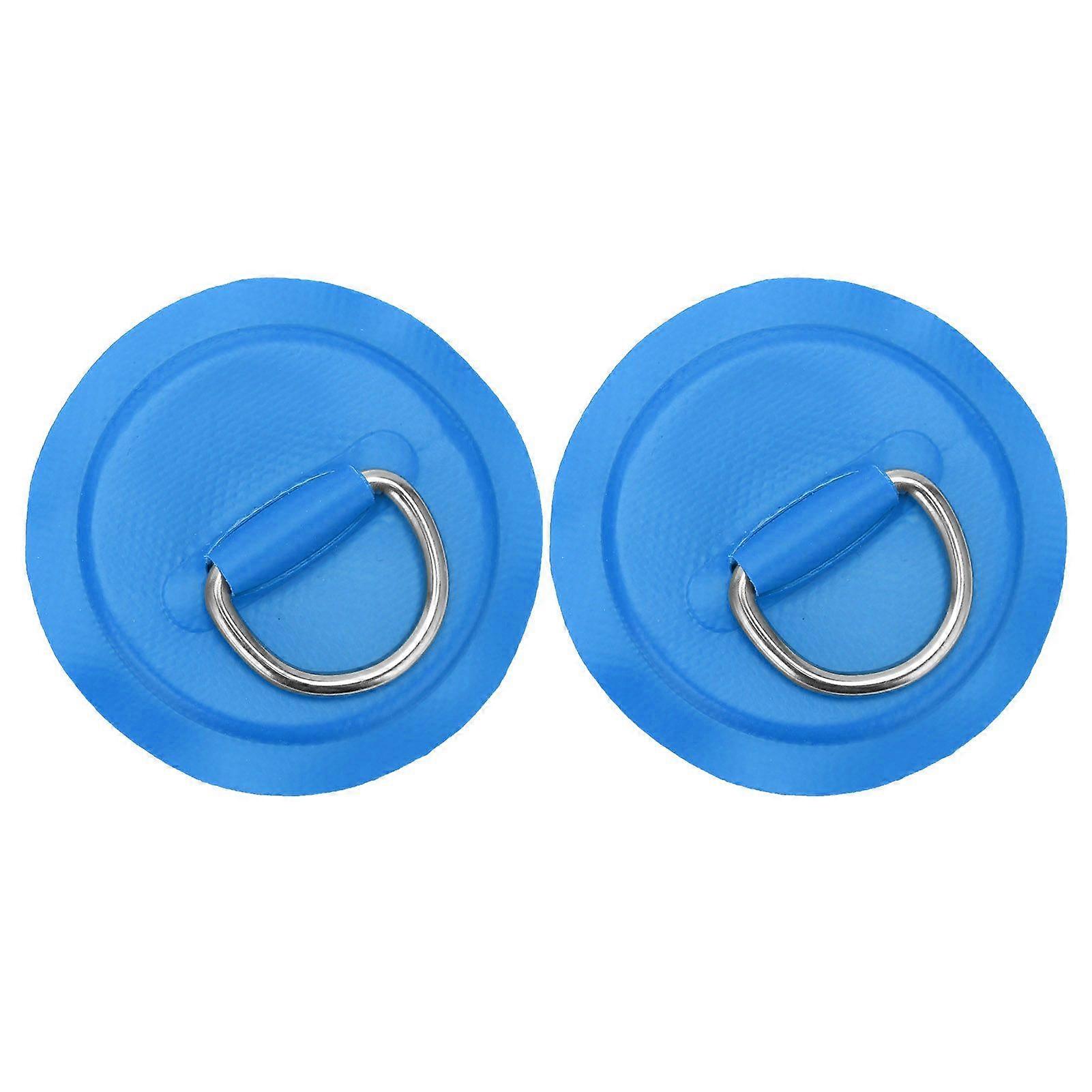 D Ring Pad Patch PVC Inflatable Boat Raft Dinghy Canoe Surfboard Kayak Tie Down Fitting