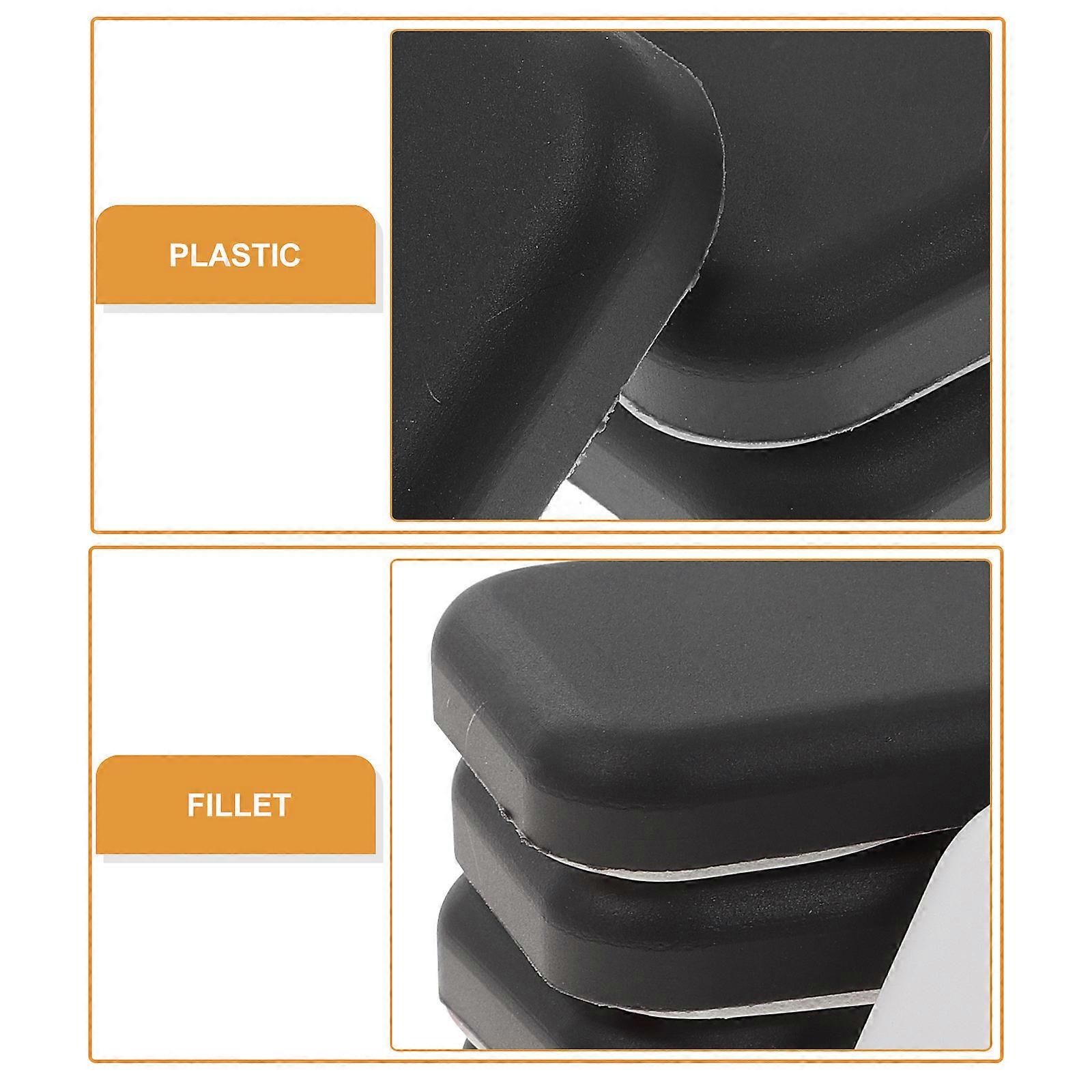 Door Handle Bumpers Silicone Wall Protector for Bathroom Use Assorted Color Material Wall Protection Noise Reduction 8Pcs