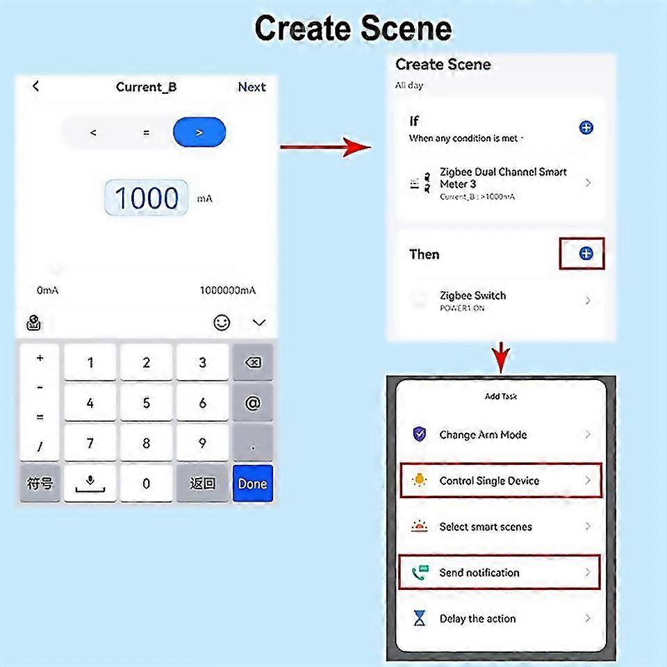 For Tuya Smart 2 Way Wifi Energy Meter Bidirection With Clamp App Monitor Solar Produced And Consume