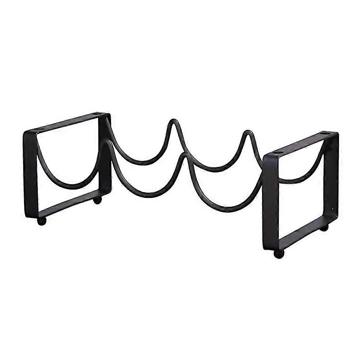 For Wave Shaped Wine Display Stand Wine Bottle Display