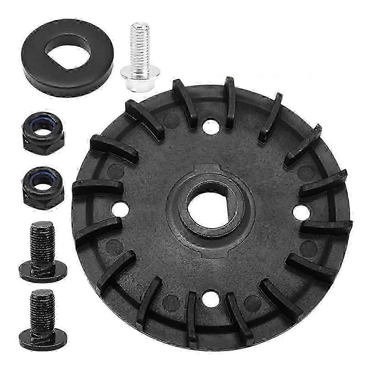 Lawn Mower Blade Replacement Kit-Includes Fan,Bolts,Nuts, and Washers for EGO Dual Blades LM2130SP,