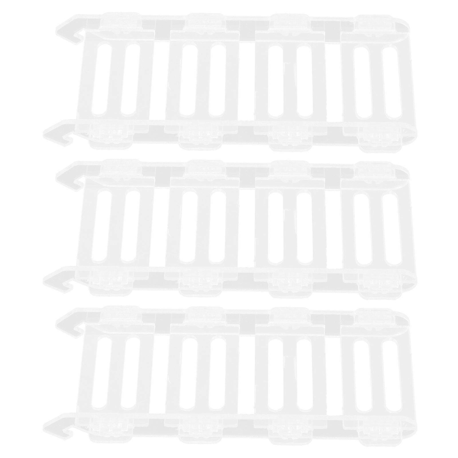 Pet Climbing Ladder For Guinea Pig With Transparent Acrylic Material Ideal For Indoor Pet Play 12 Pcs